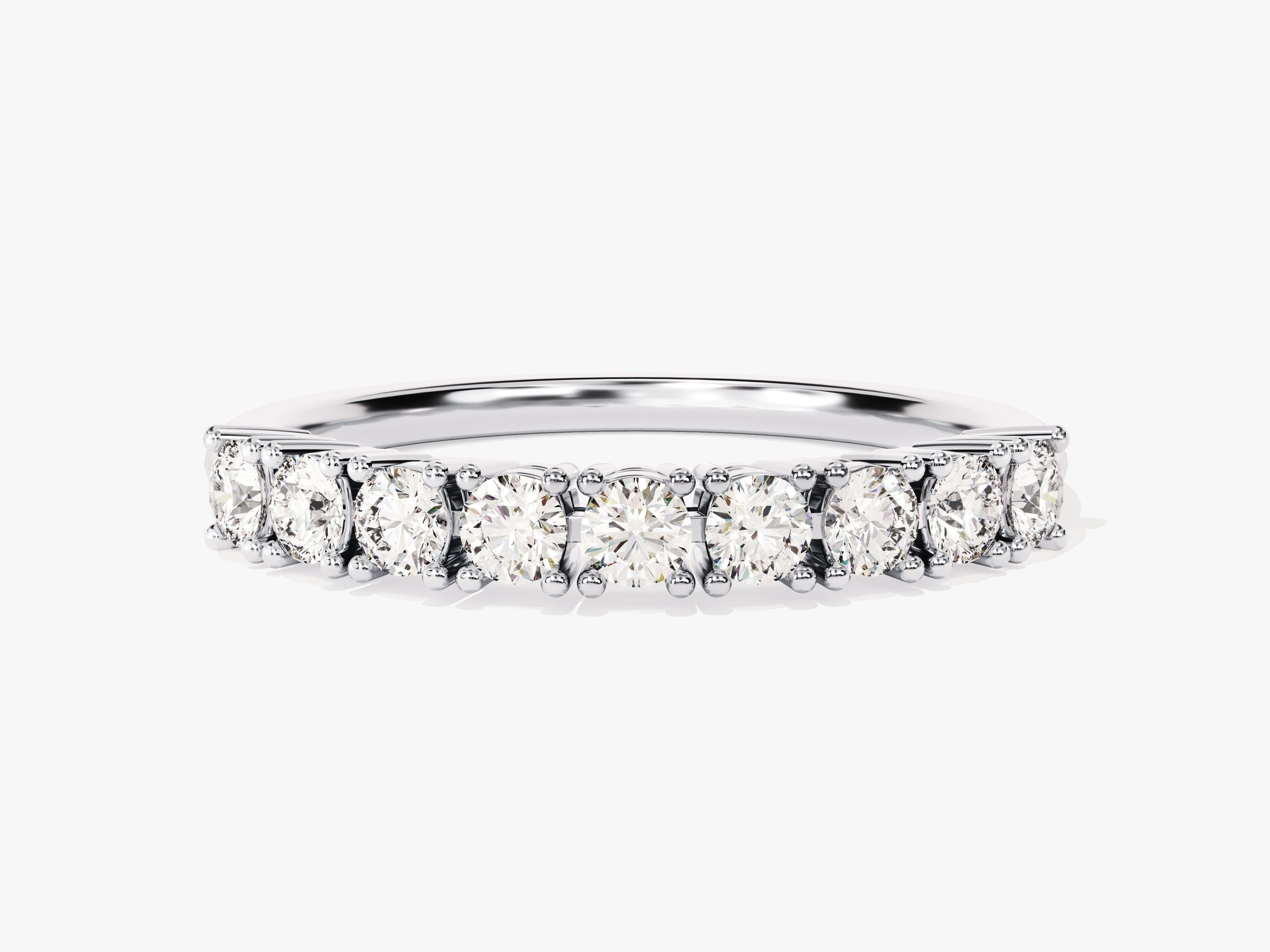 Nine Stone Basket Anniversary Band (0.45 CT TW)