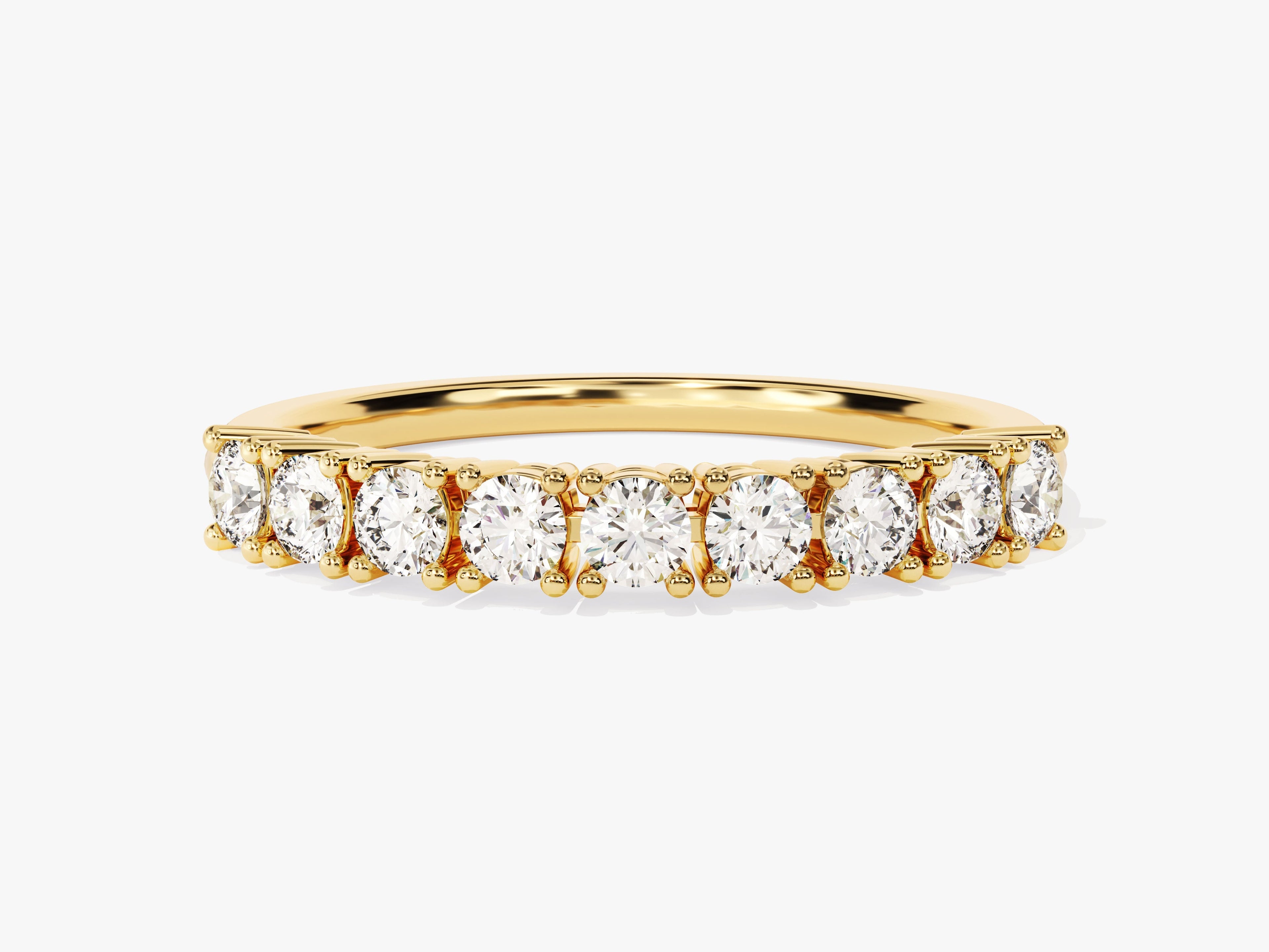 Nine Stone Basket Anniversary Band (0.45 CT TW)
