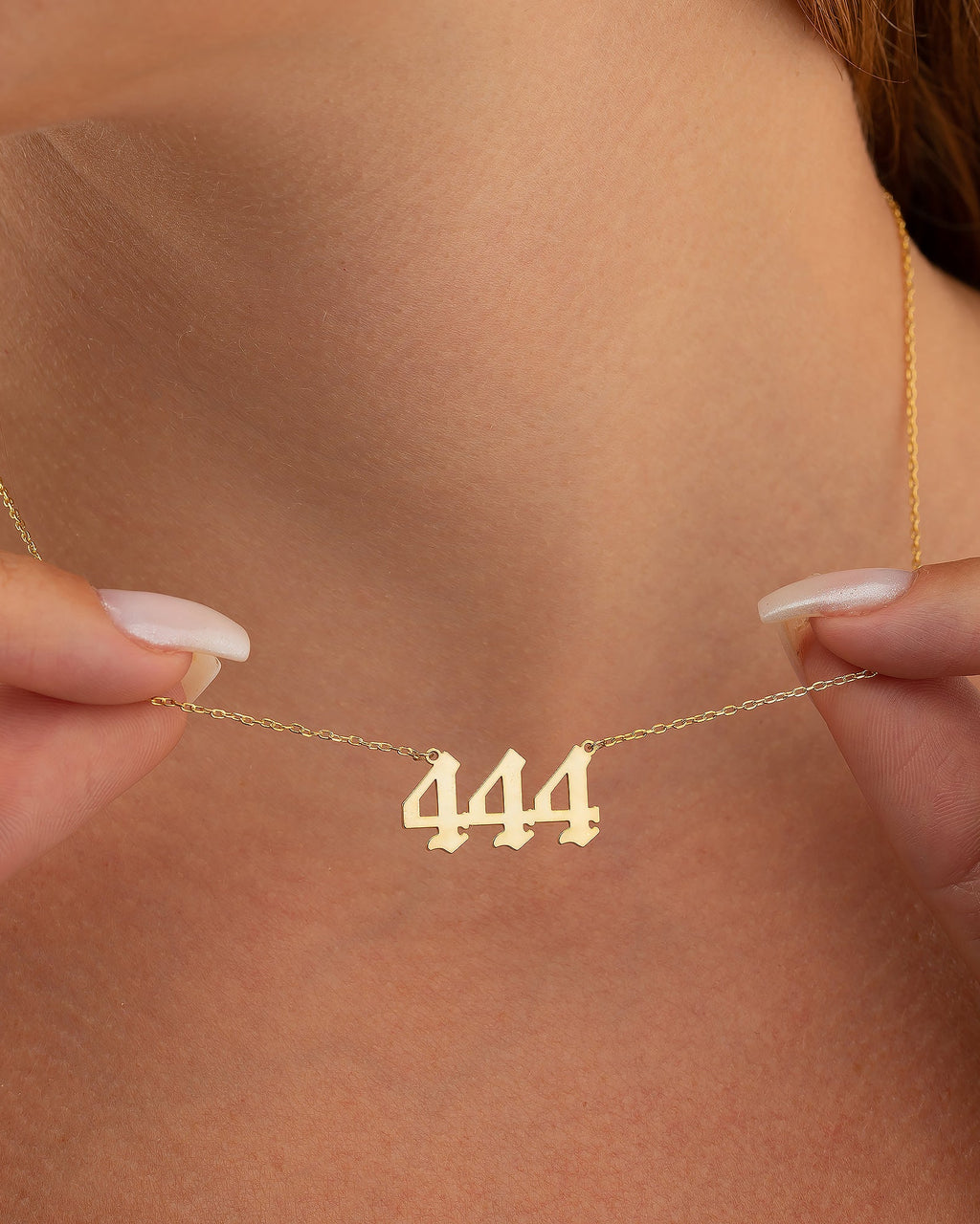 Angel Number Necklace, History Necklace - 925k Sterling Silver