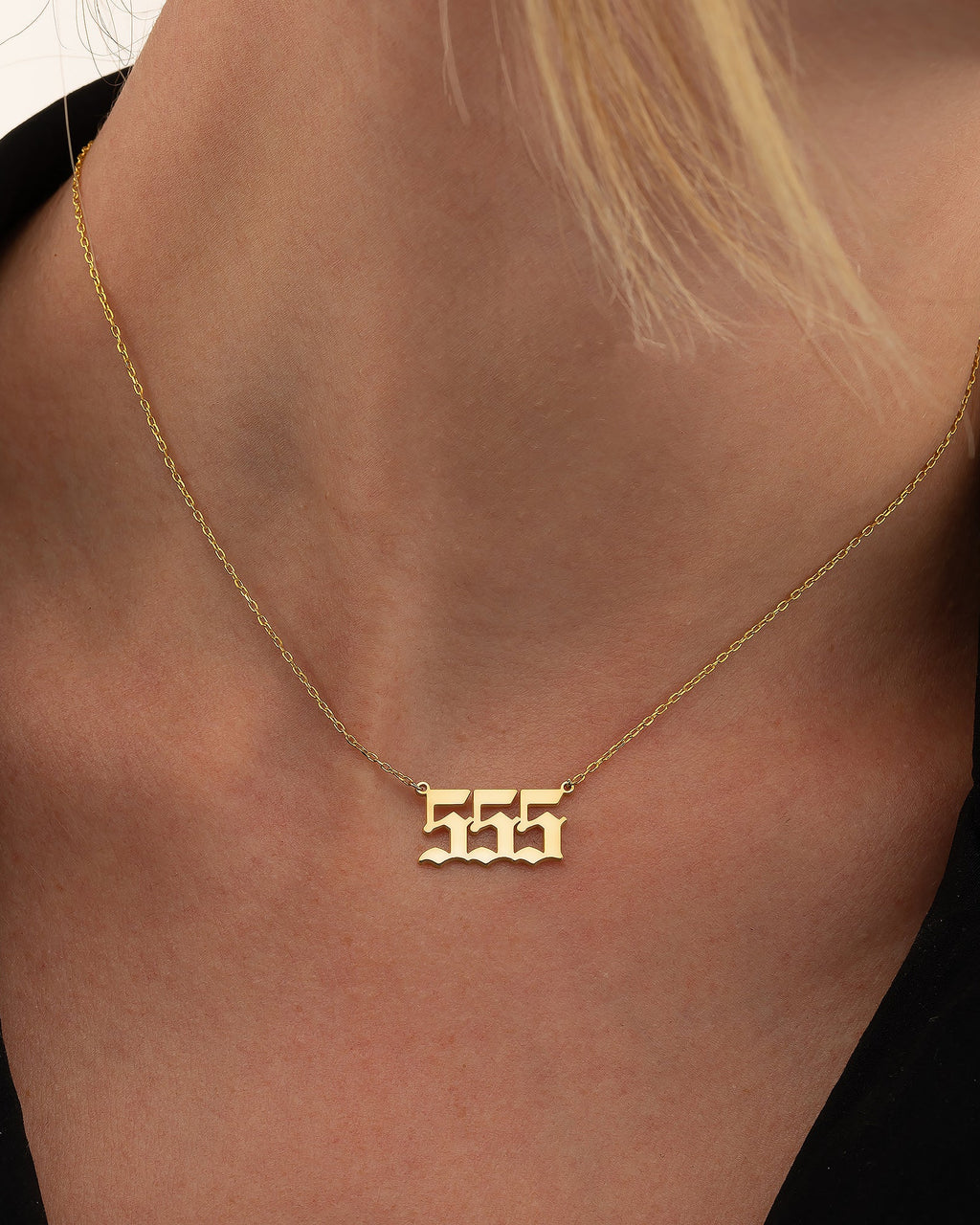 Angel Number Necklace, History Necklace - 925k Sterling Silver