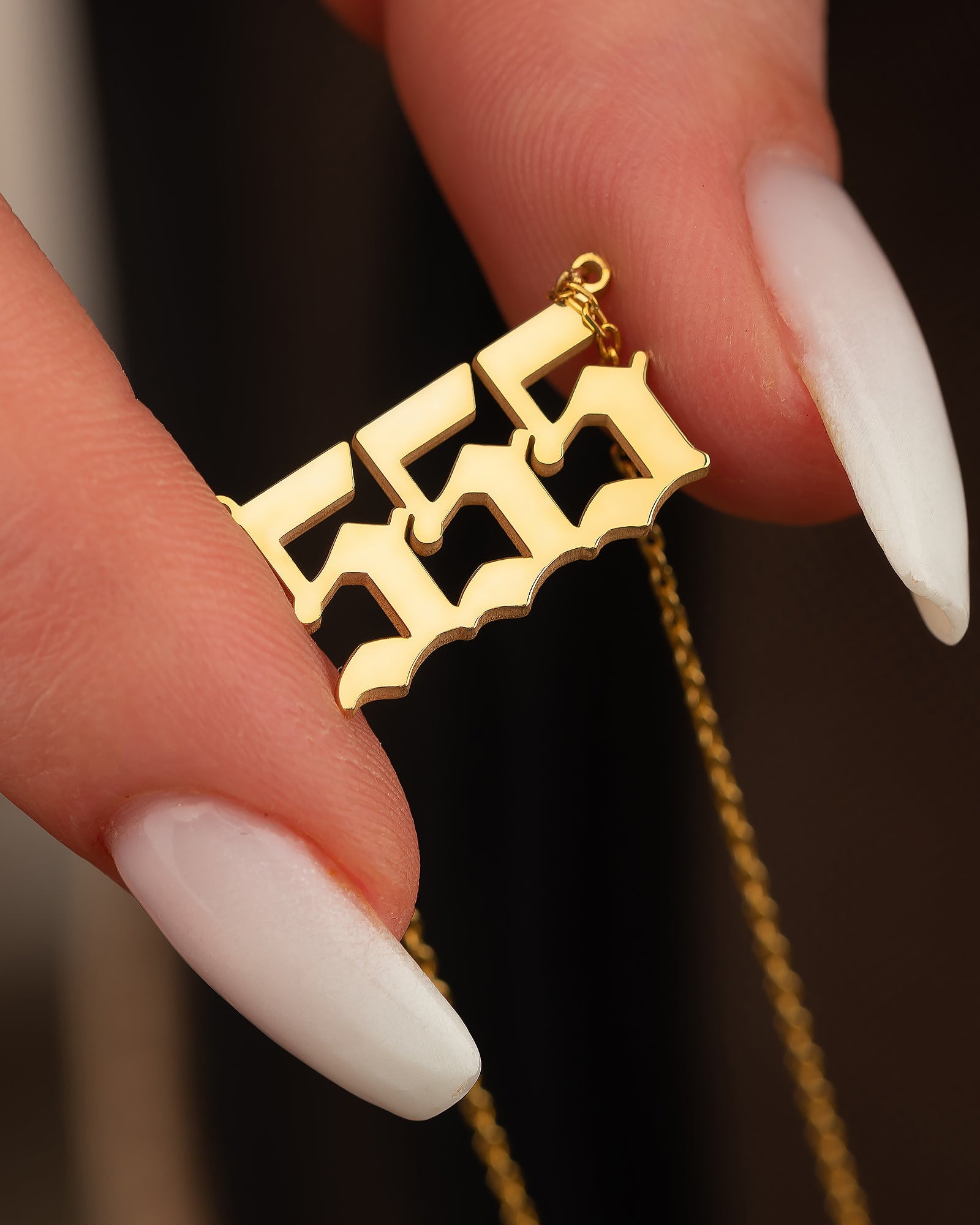 Angel Number Necklace, History Necklace - 925k Sterling Silver