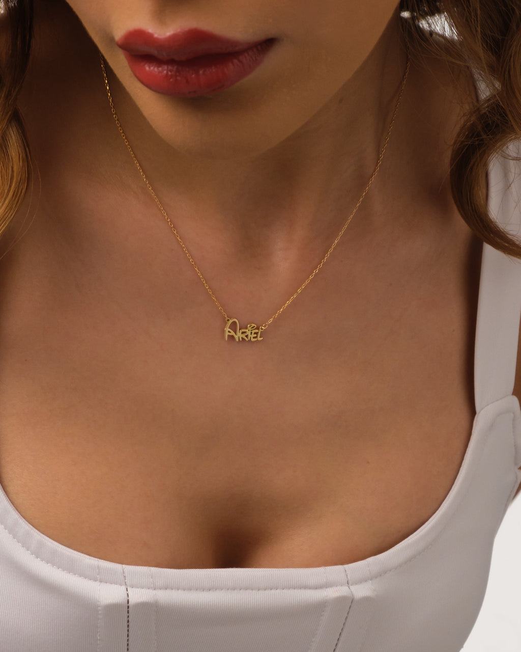 Disney Name Necklace - Custom Letter Jewelry - Personalized Gift for Her - 925k Sterling Silver