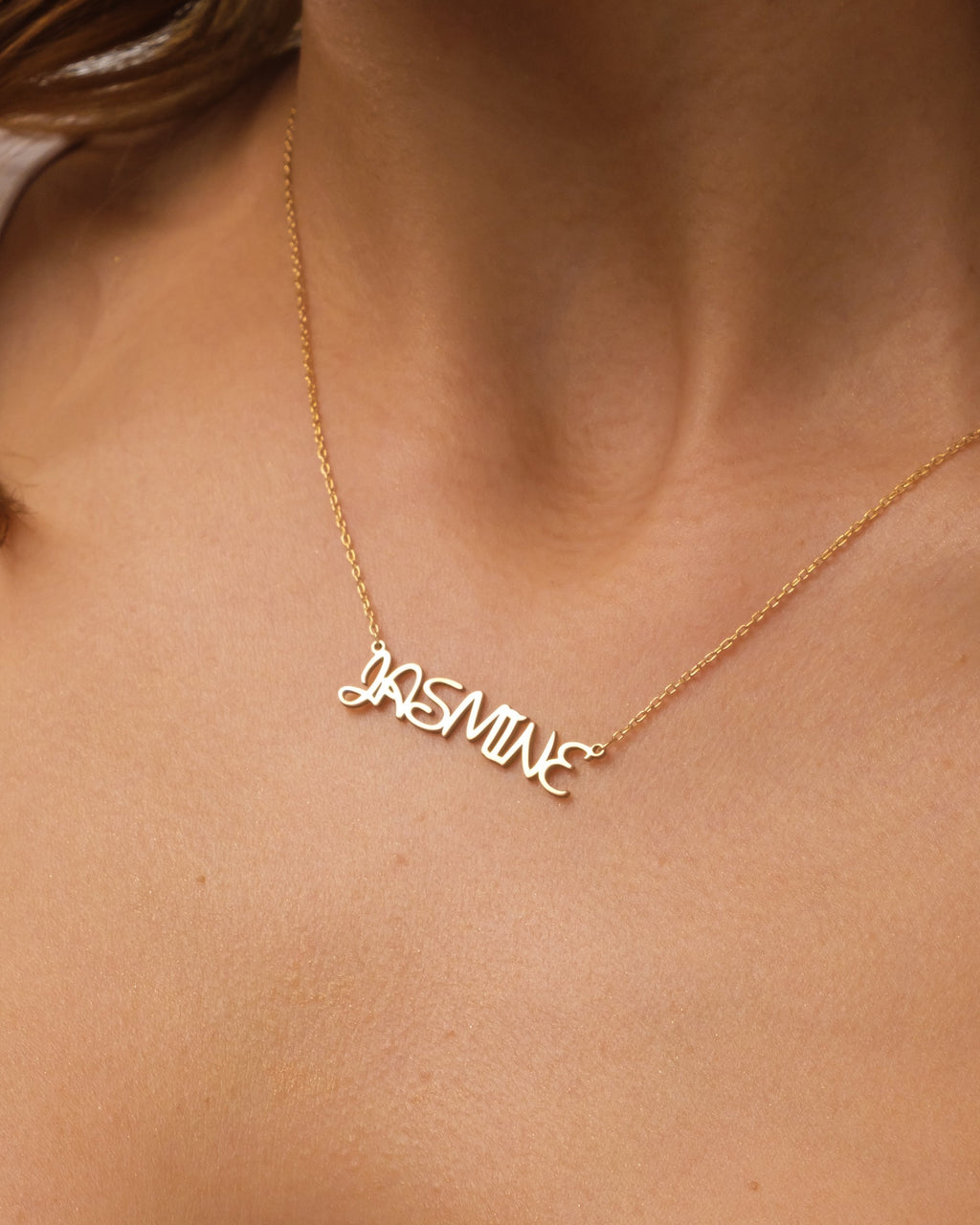 Disney Name Necklace - Custom Letter Jewelry - Personalized Gift for Her - 925k Sterling Silver