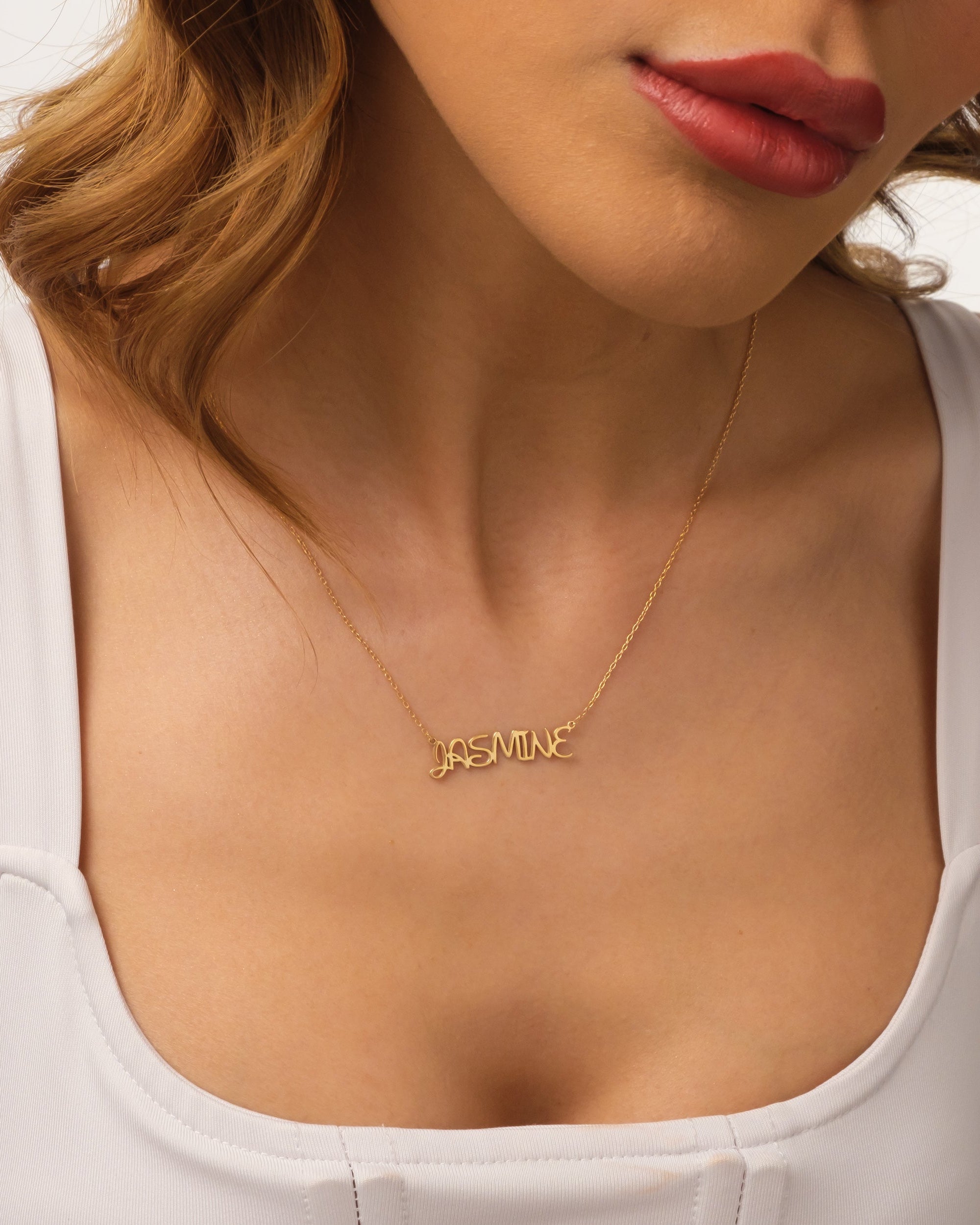 Disney Name Necklace - Custom Letter Jewelry - Personalized Gift for Her - 925k Sterling Silver