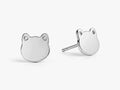 Kitten Stud Earrings