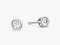 Bezel Set Stud Earrings (0.30 ct tw)