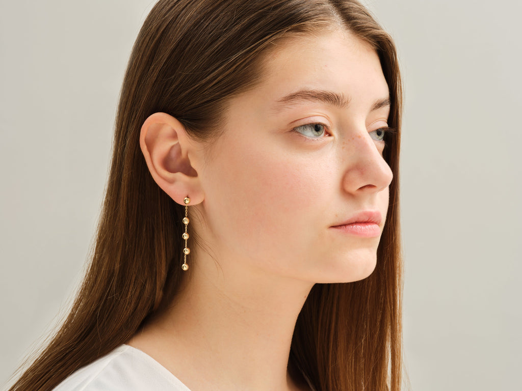 Ball Drop Earrings