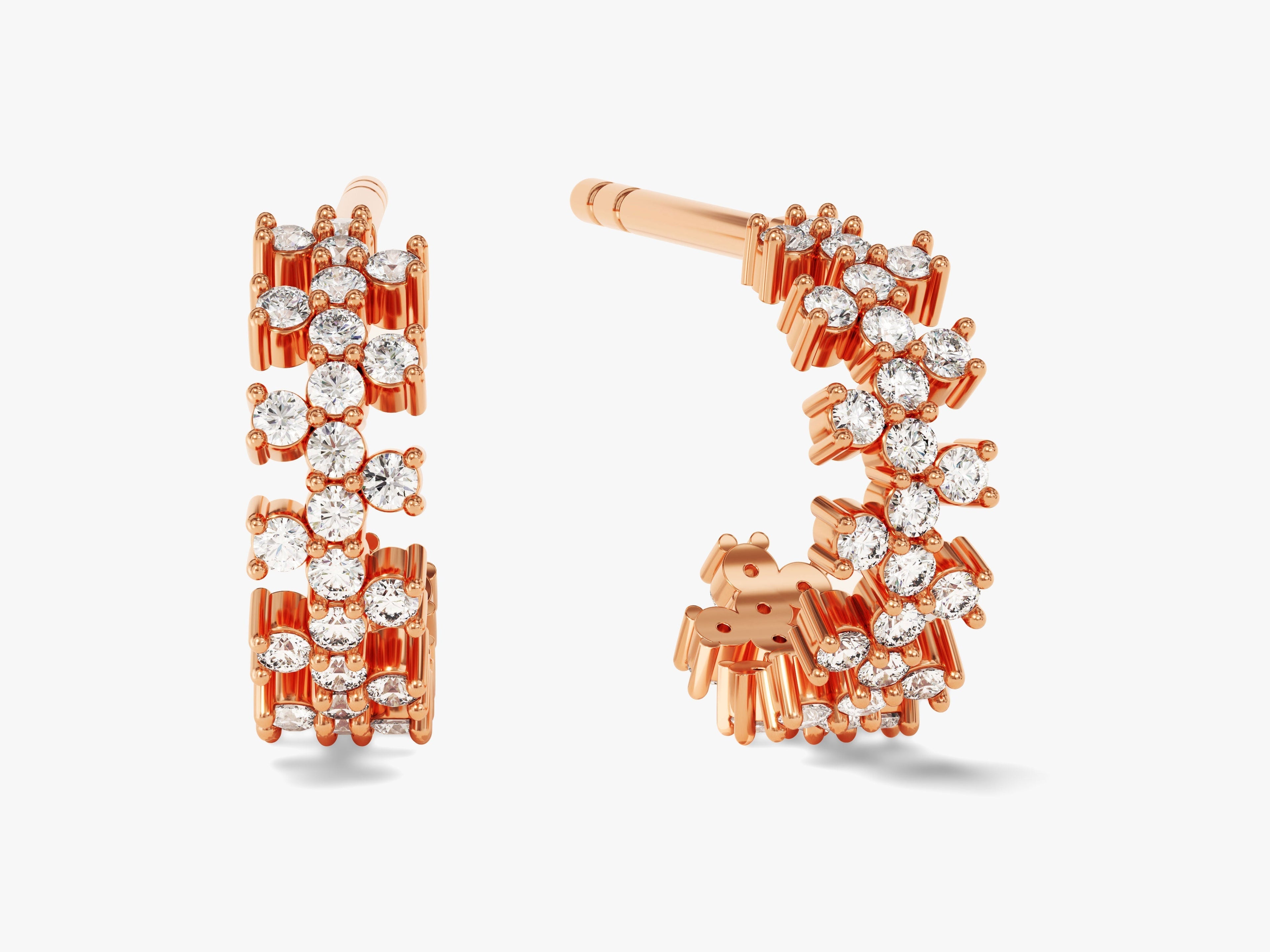 Chunky Hoop Earrings