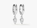 Teardrop Hoop Earrings