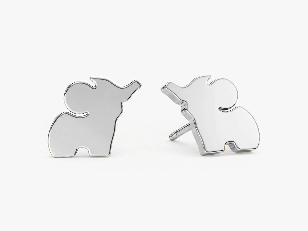 Elephant Stud Earrings