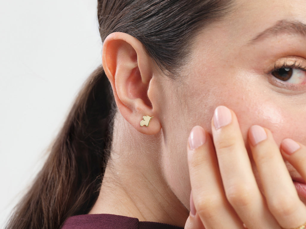 Elephant Stud Earrings