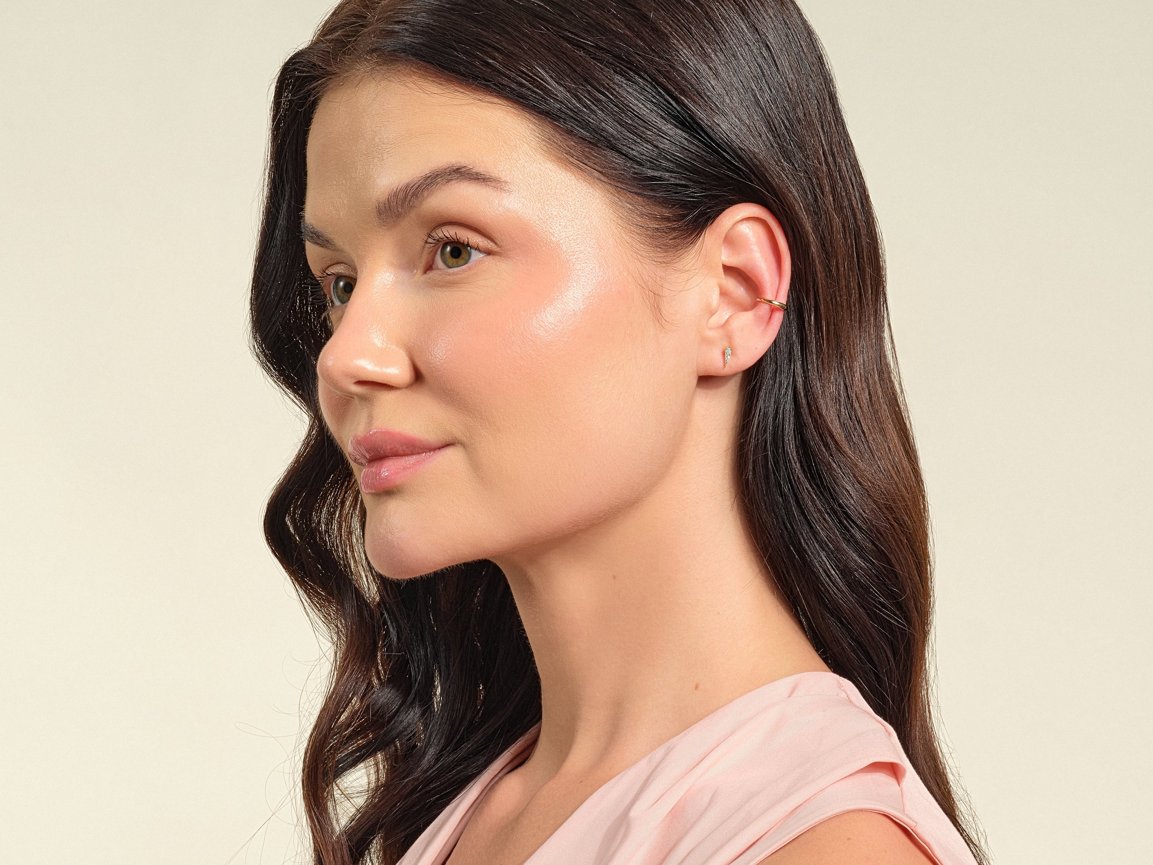 Triangle Stud Earrings