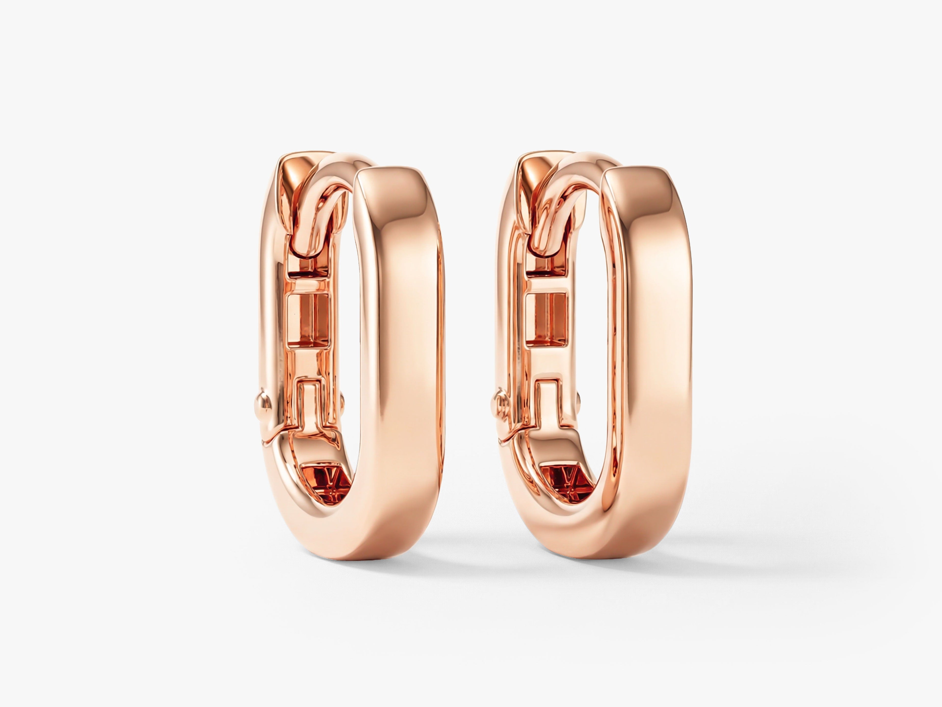 Bold Oval Hoops