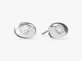Flush Set Stud Earrings