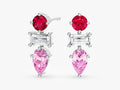 Trio Birthstone Earrings
