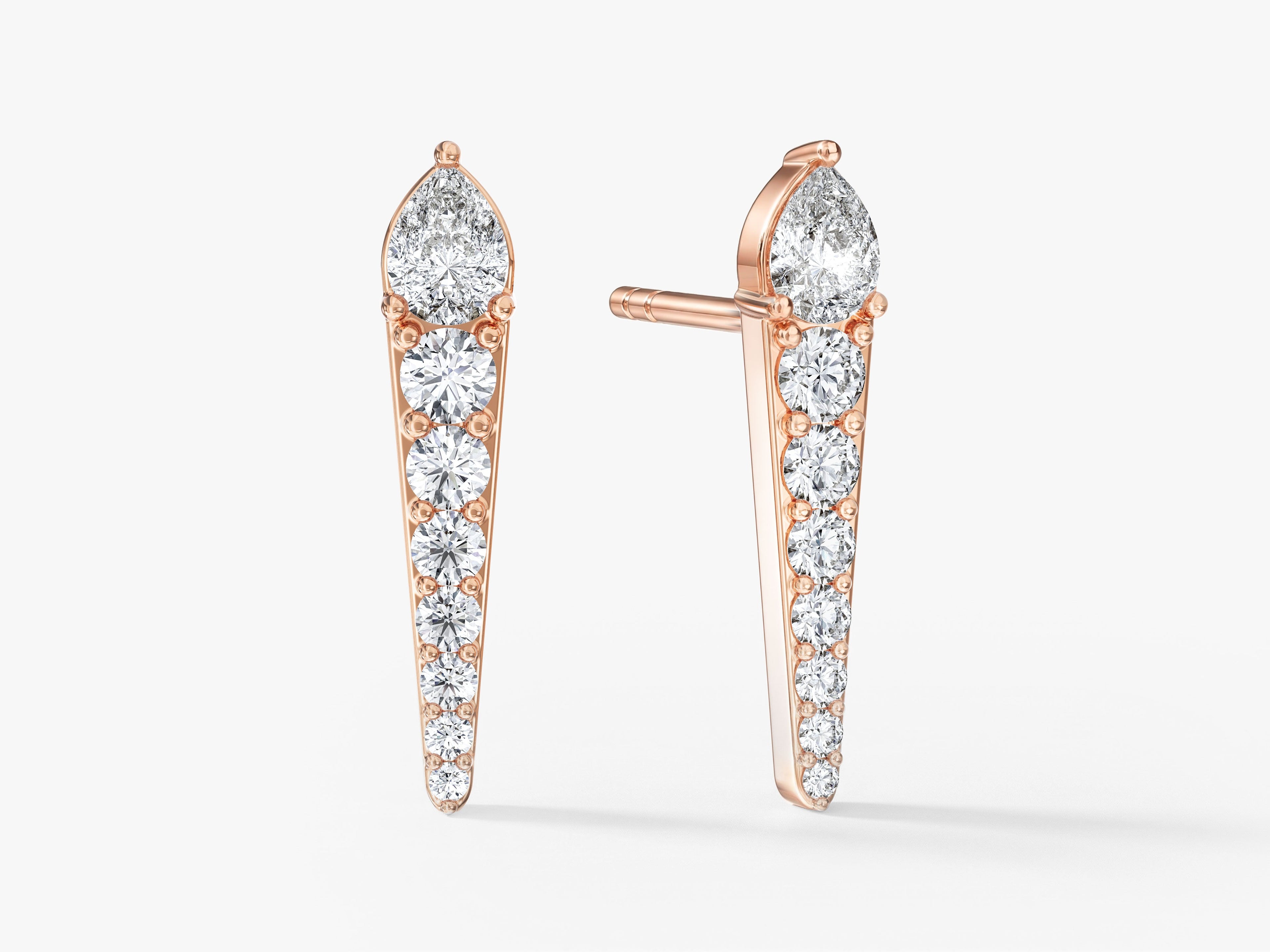 Climber Stud Earrings