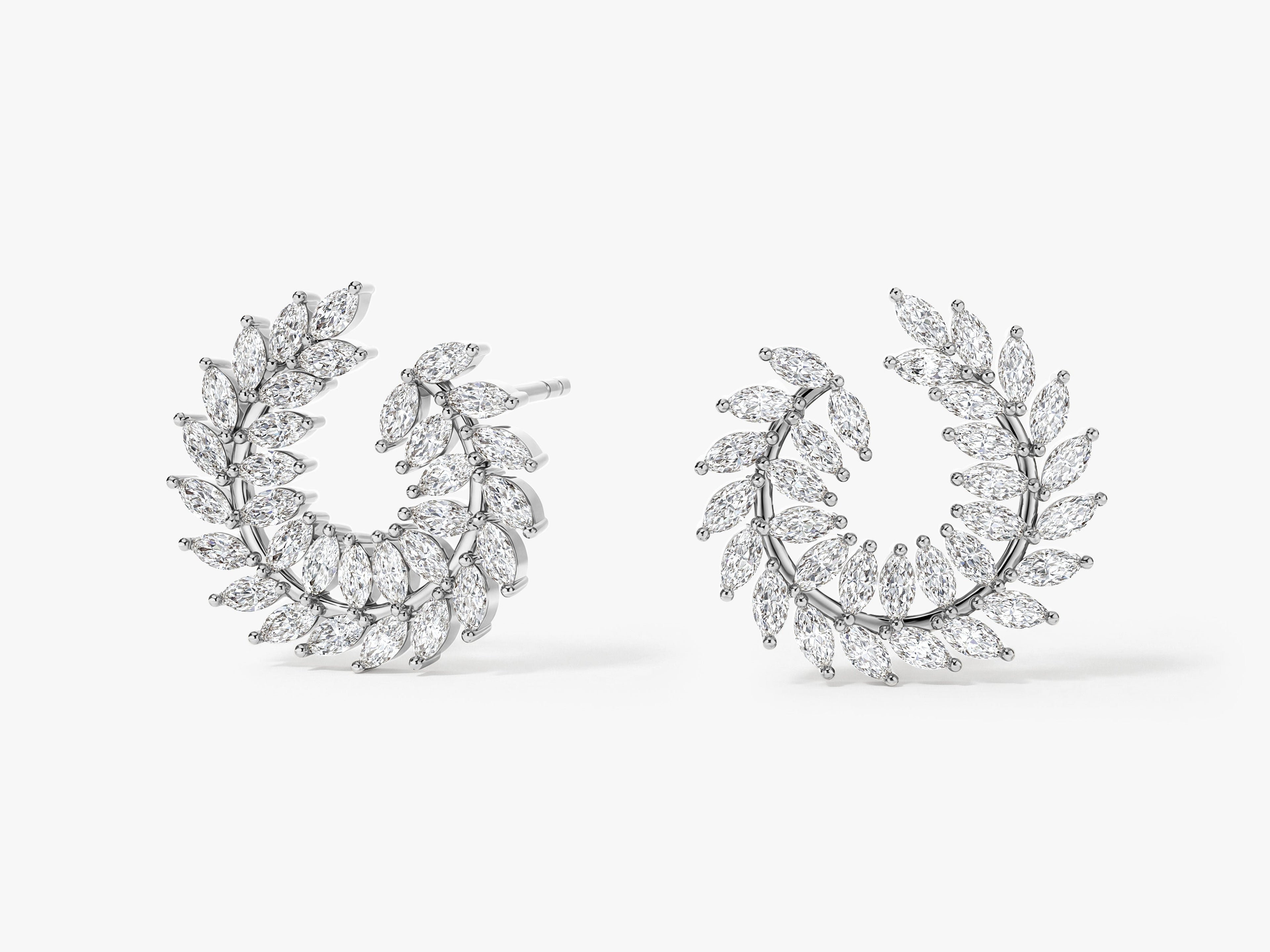 Olive Leaf Earrings