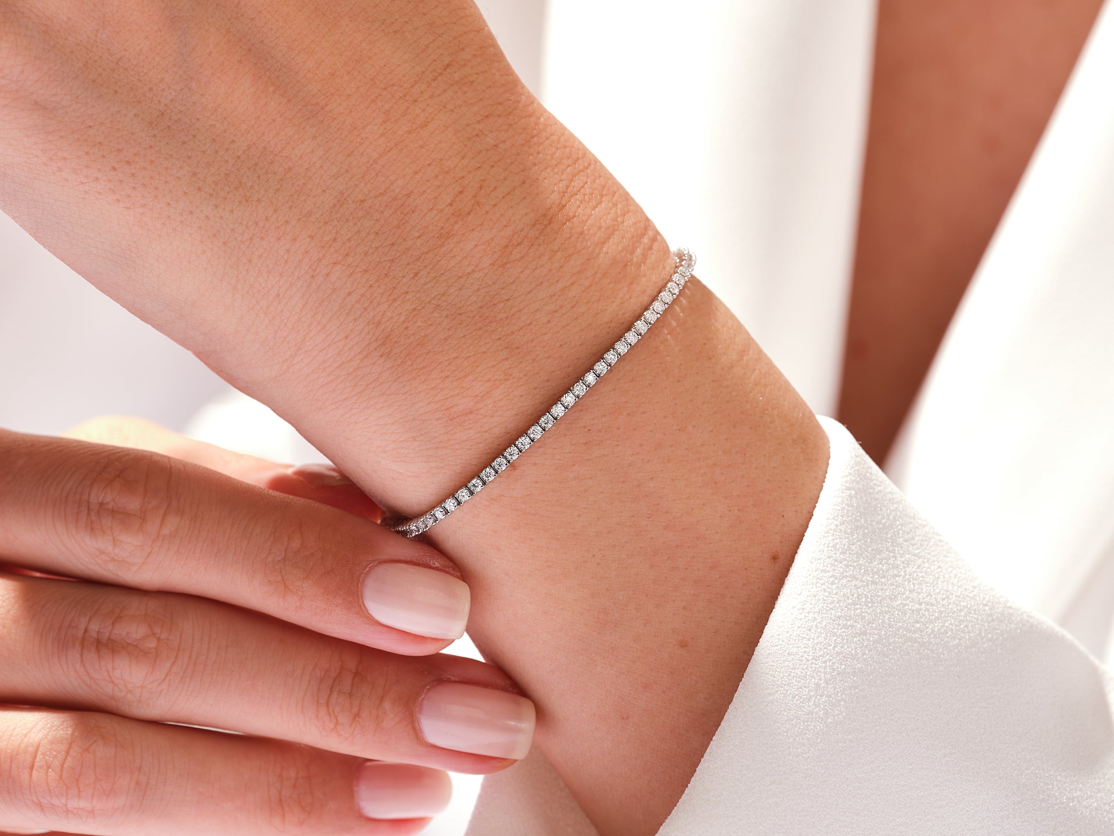 Lab Diamond Tennis Bracelet (1.50 CT TW)