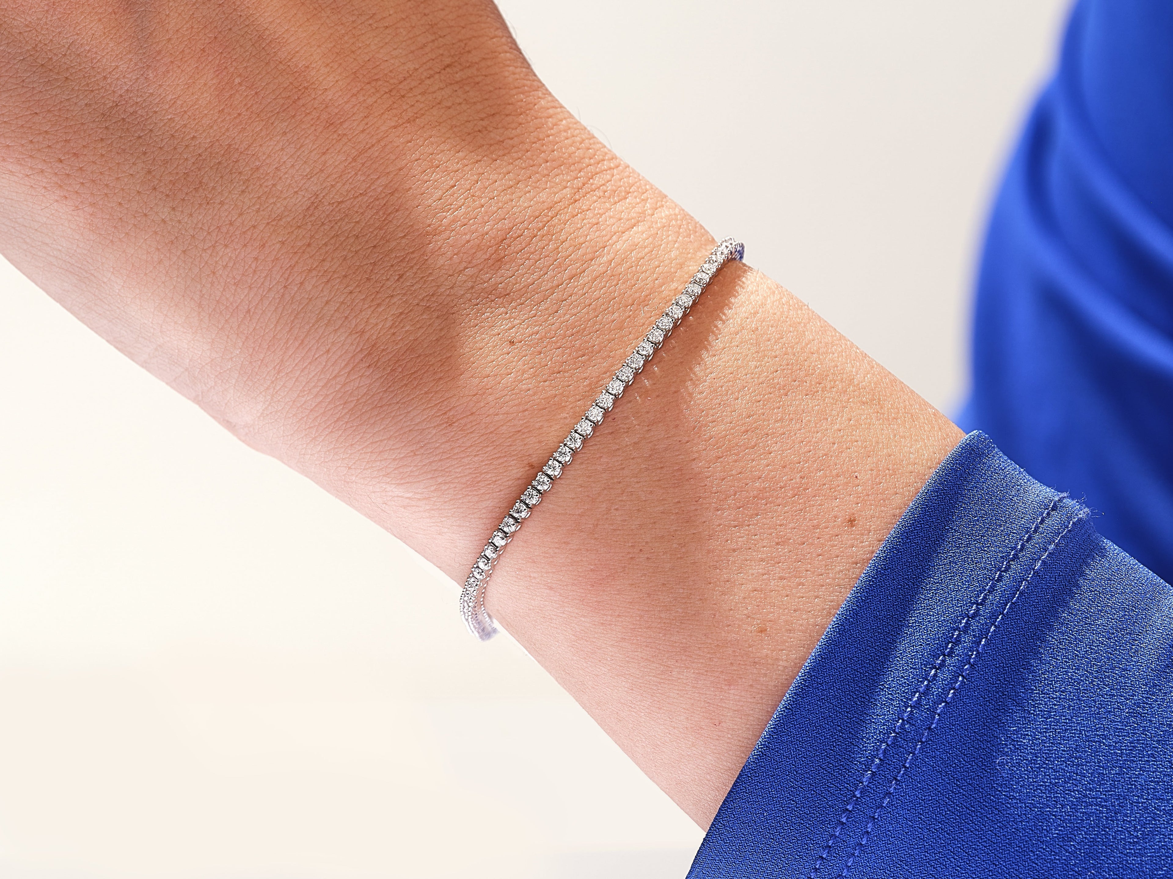 Lab Diamond Tennis Bracelet (1.50 CT TW)