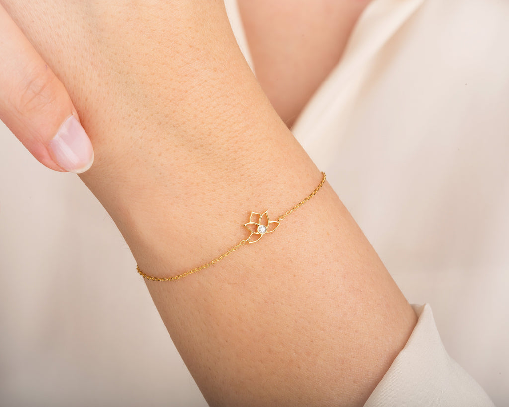Lotus Bracelet