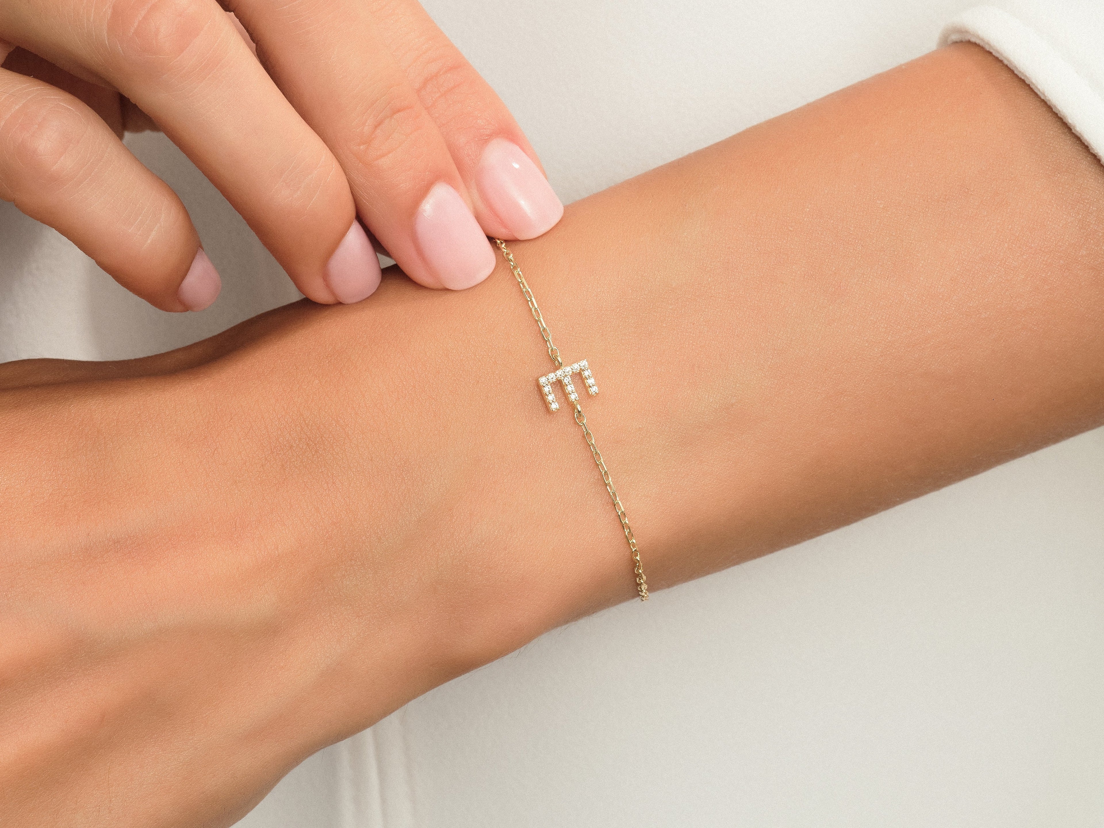 Initial Letter Bracelet