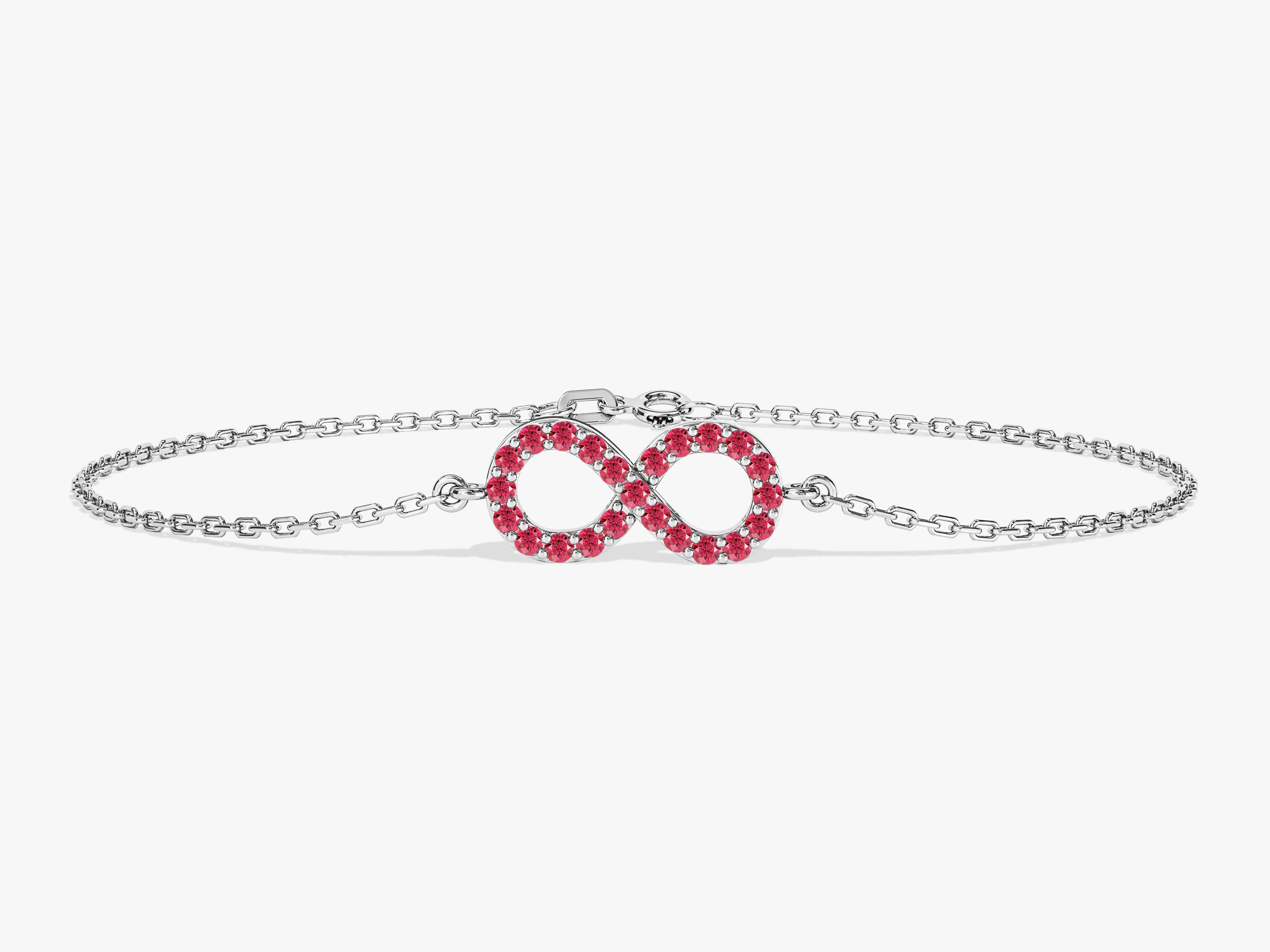 Infinity Birthstone Bracelet