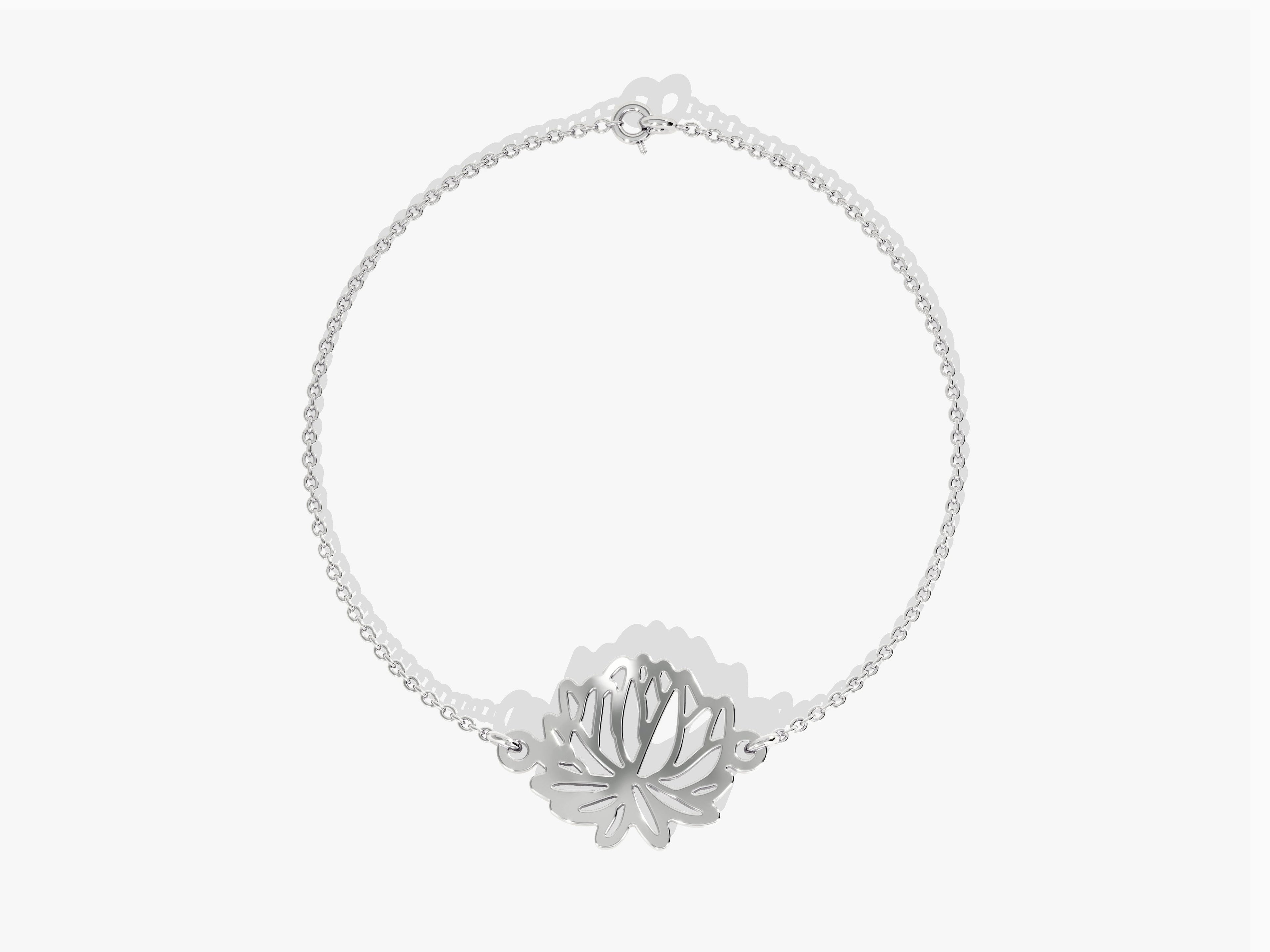 Plain Birthflower Bracelet