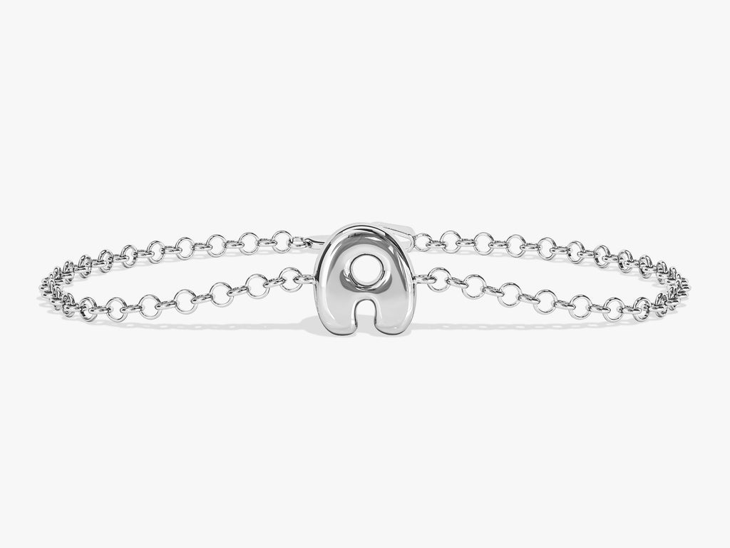 Bubble Initial Bracelet