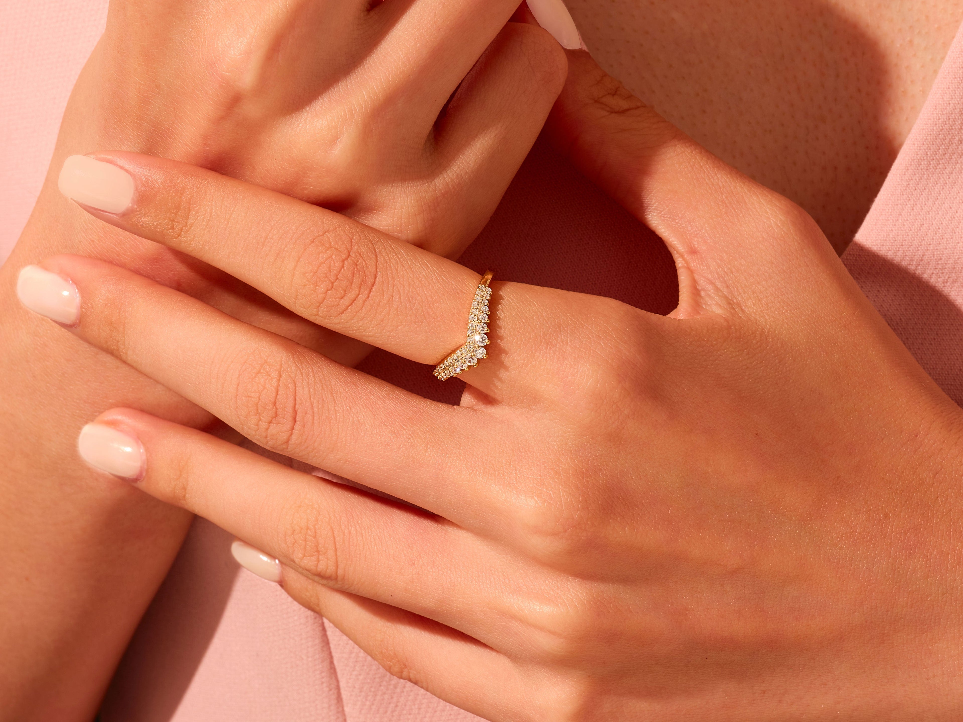 Tiara Wedding Band