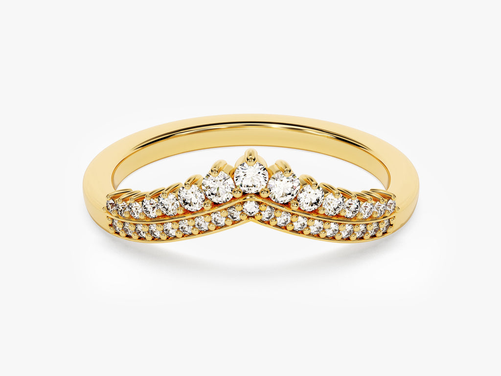 Tiara Wedding Band