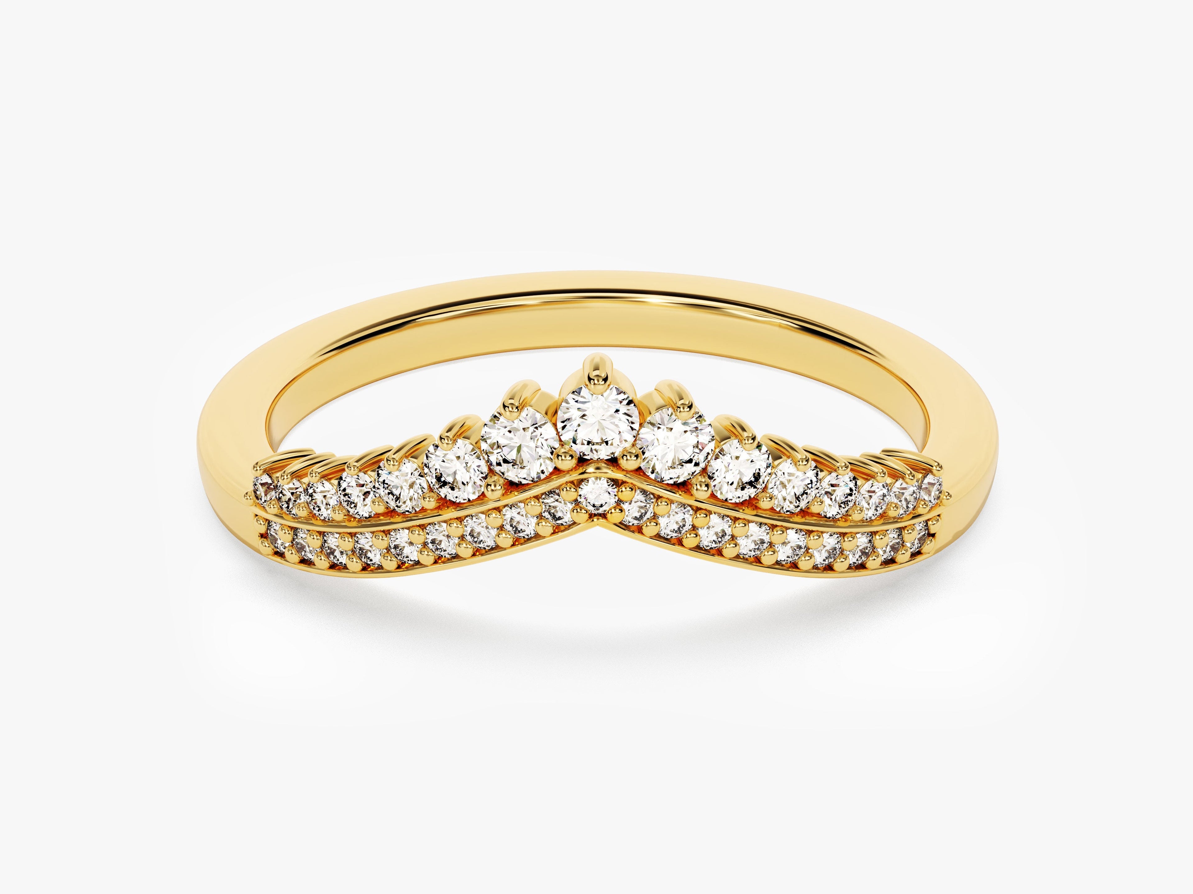 Tiara Wedding Band
