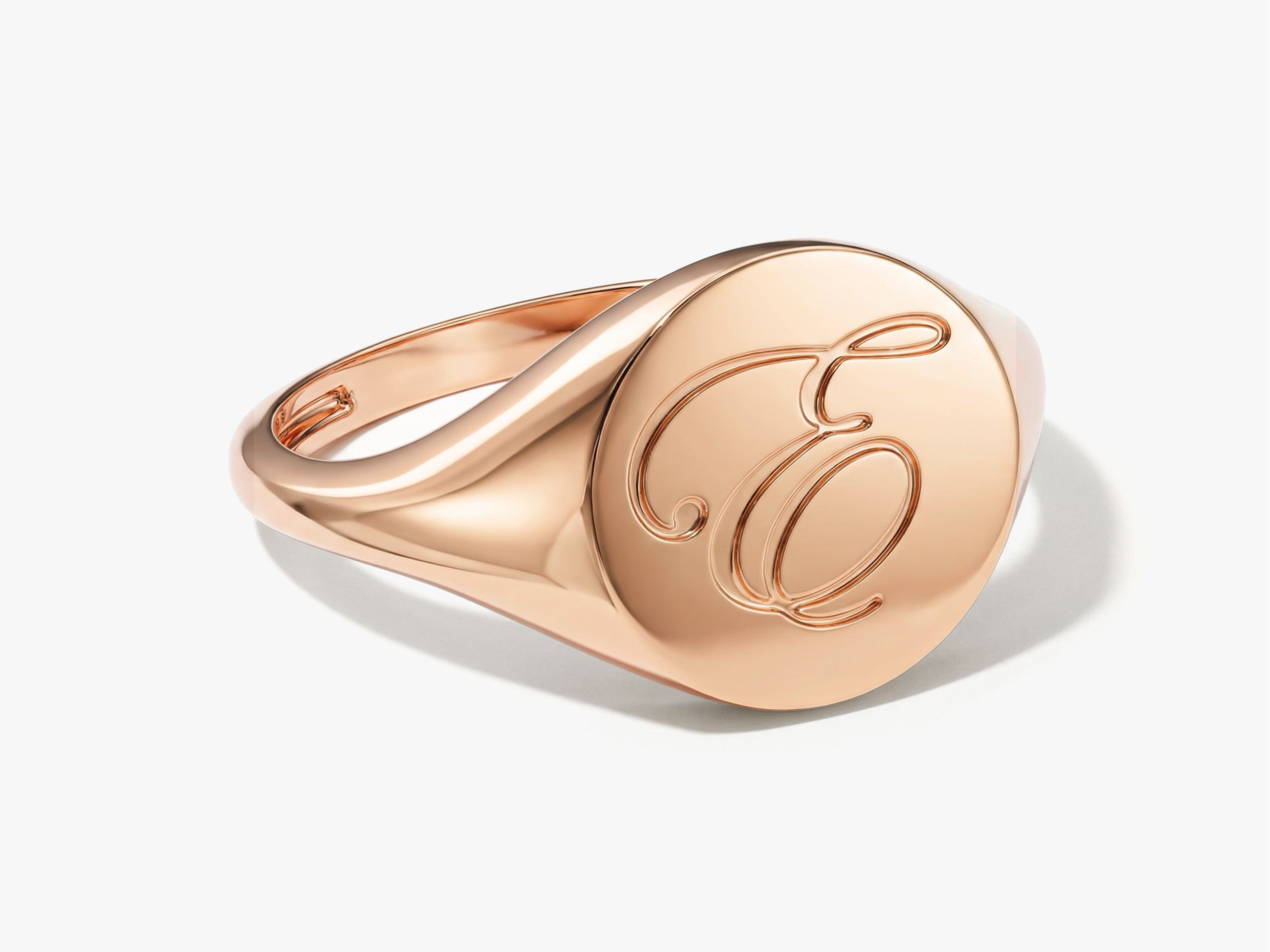 Round Signet Ring