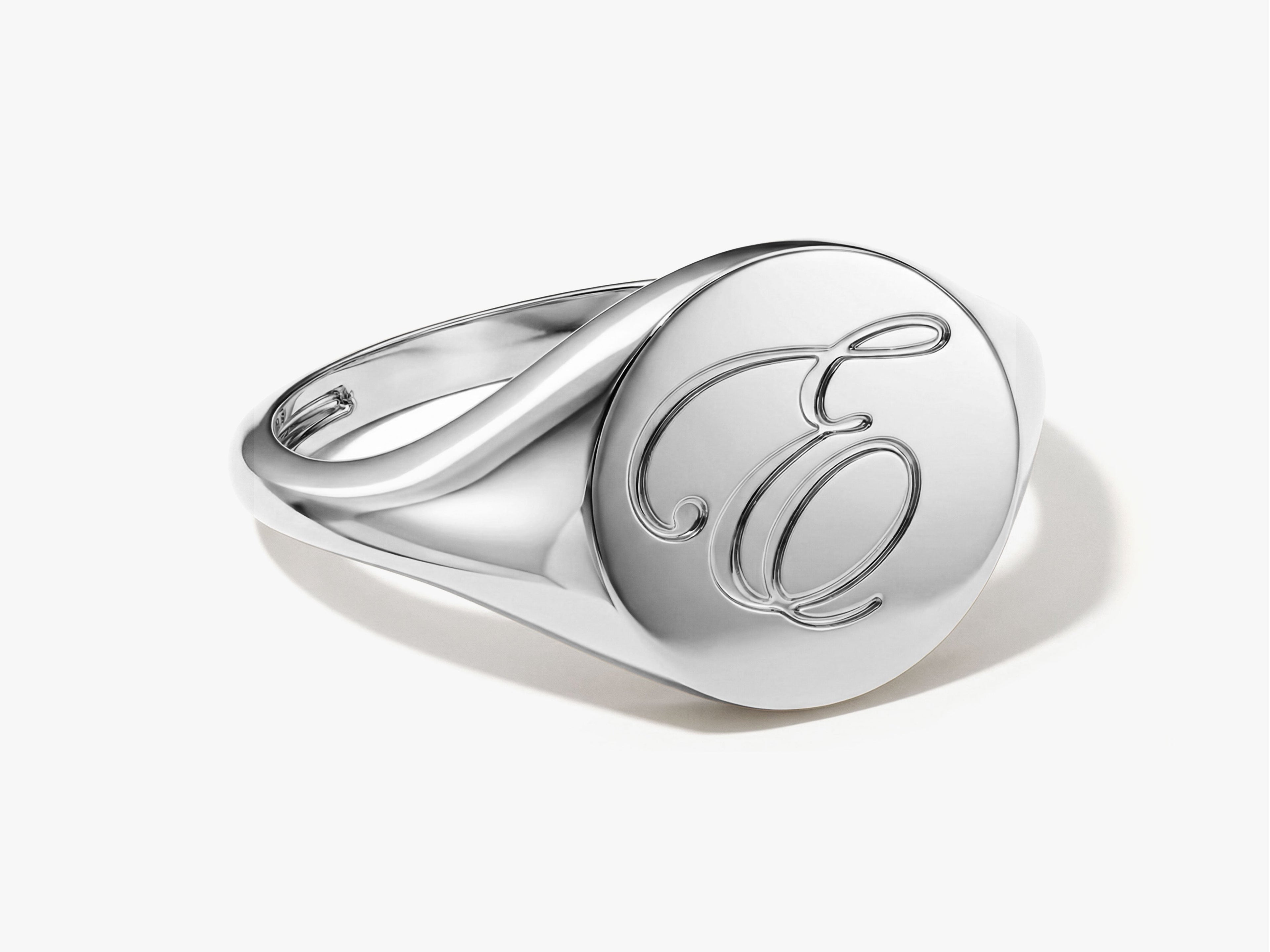 Round Signet Ring
