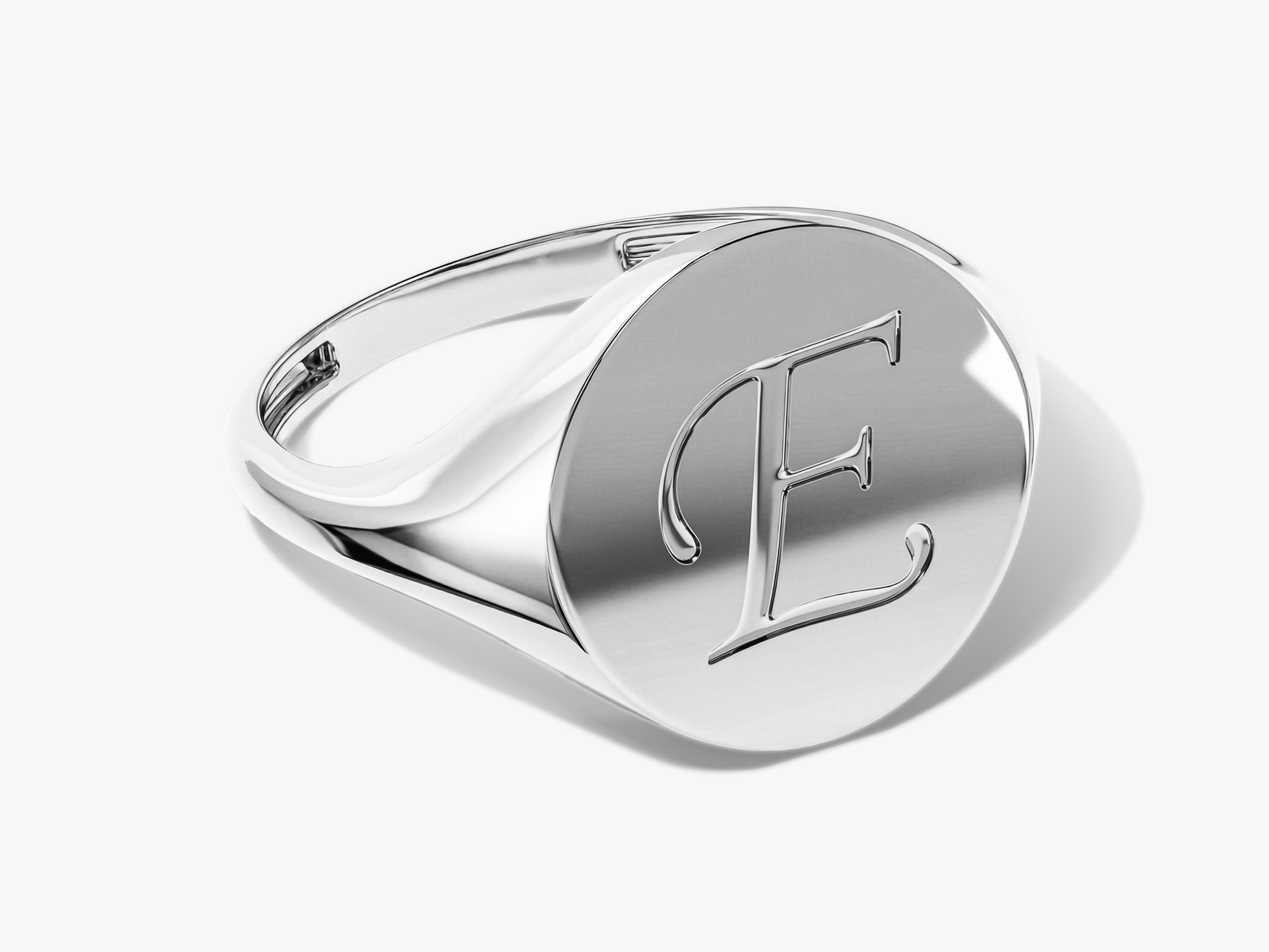 Round Signet Ring