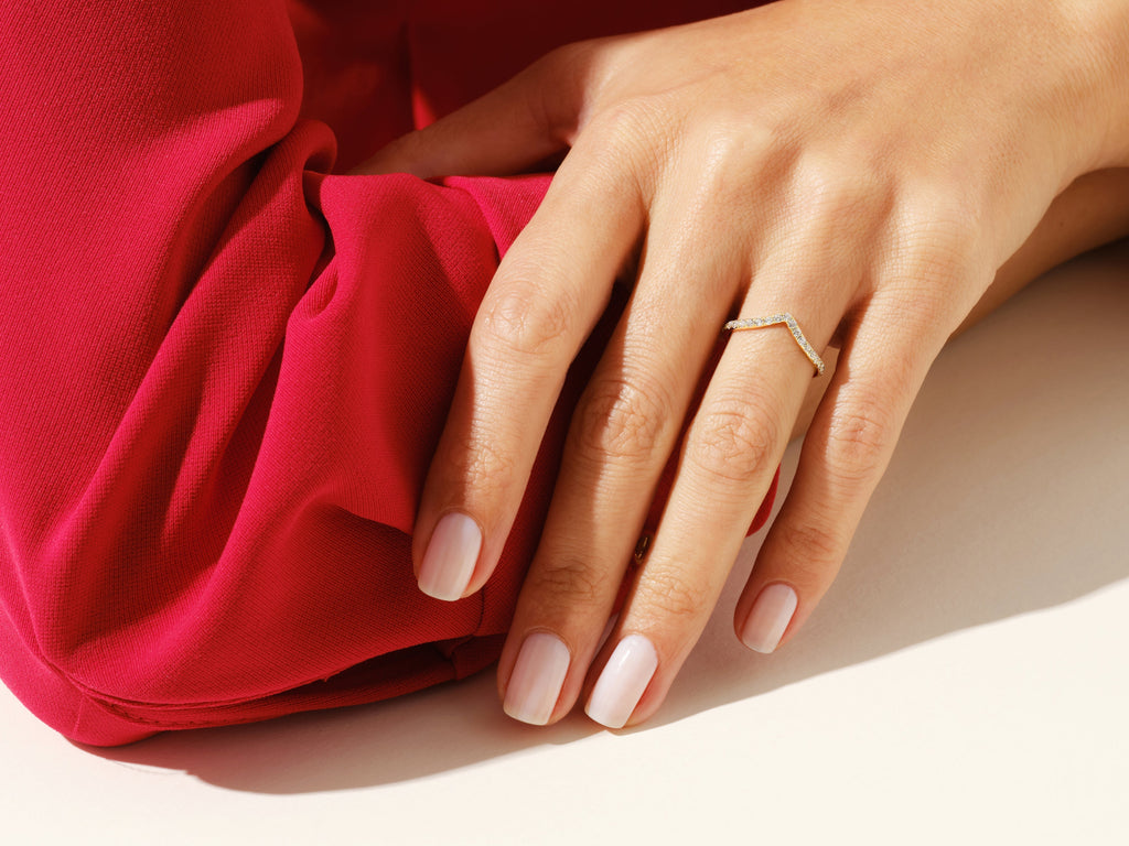 Curved Wedding Band