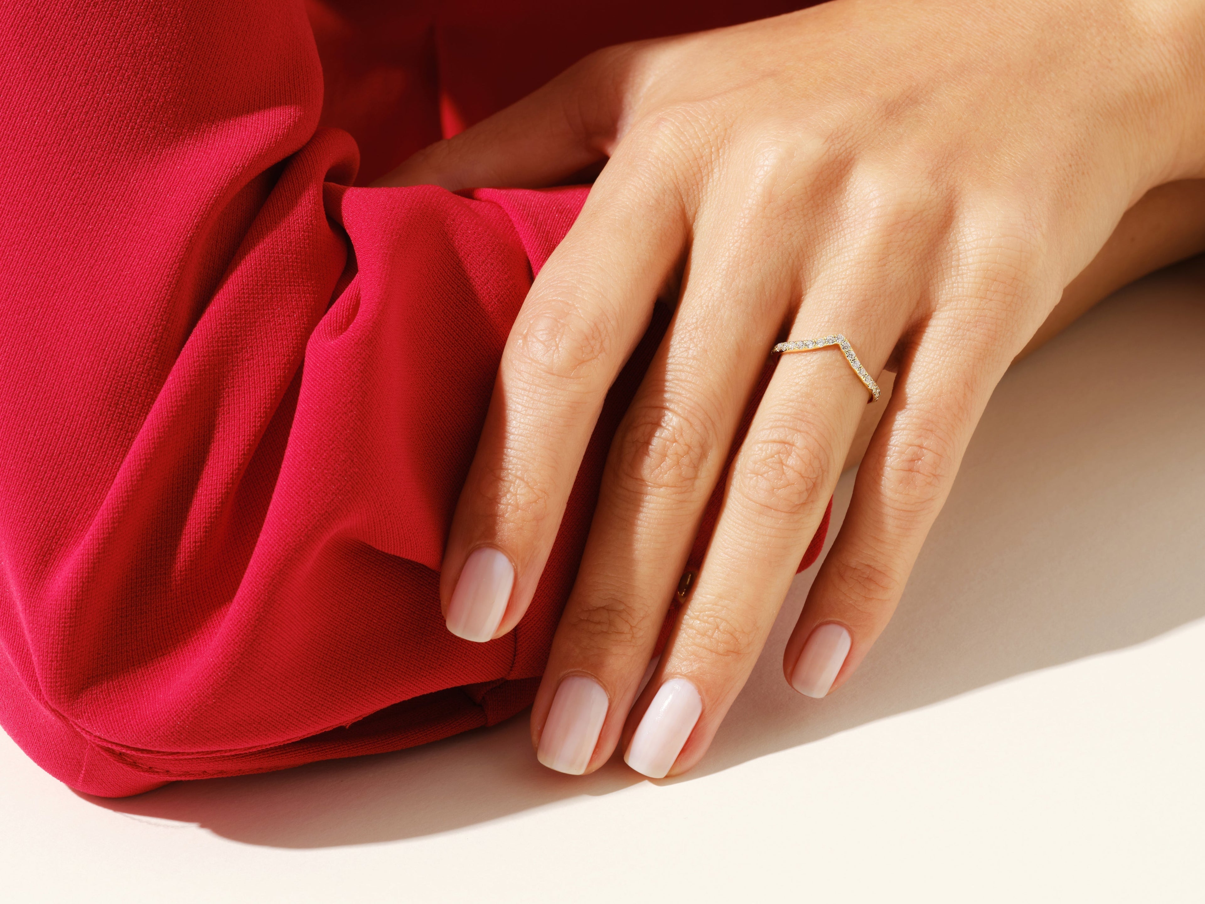Curved Wedding Band