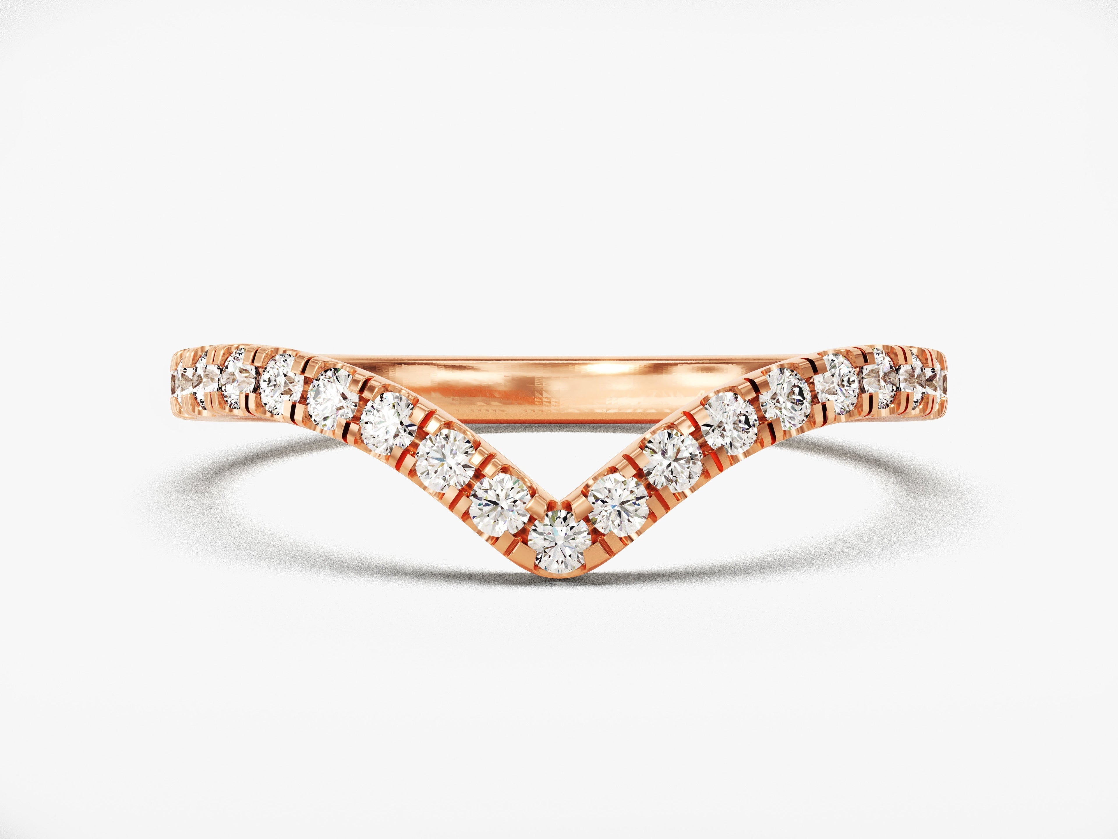 Curved Wedding Band