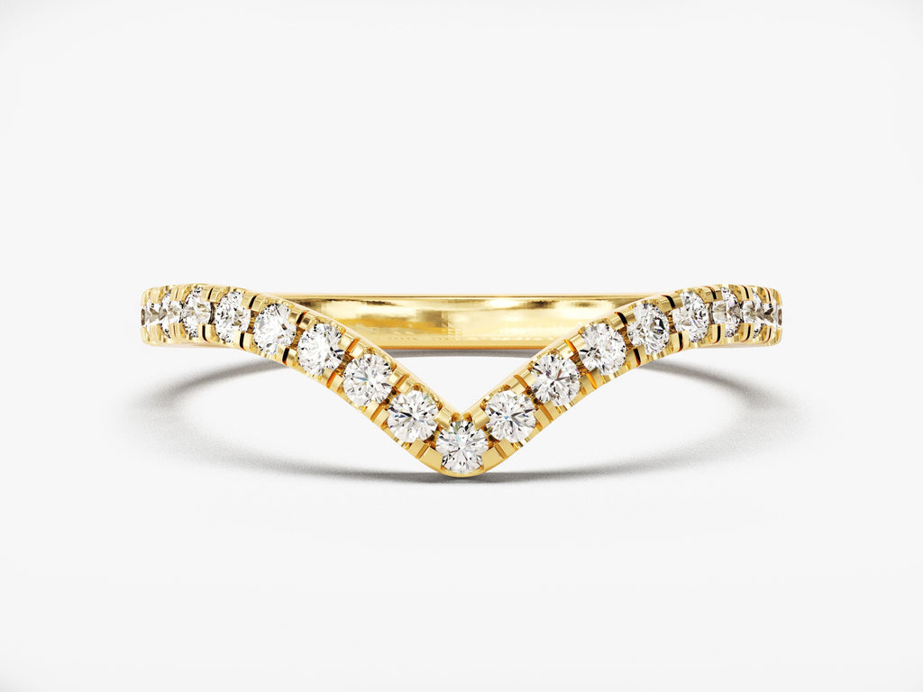 Curved Wedding Band