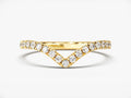 Curved Wedding Band