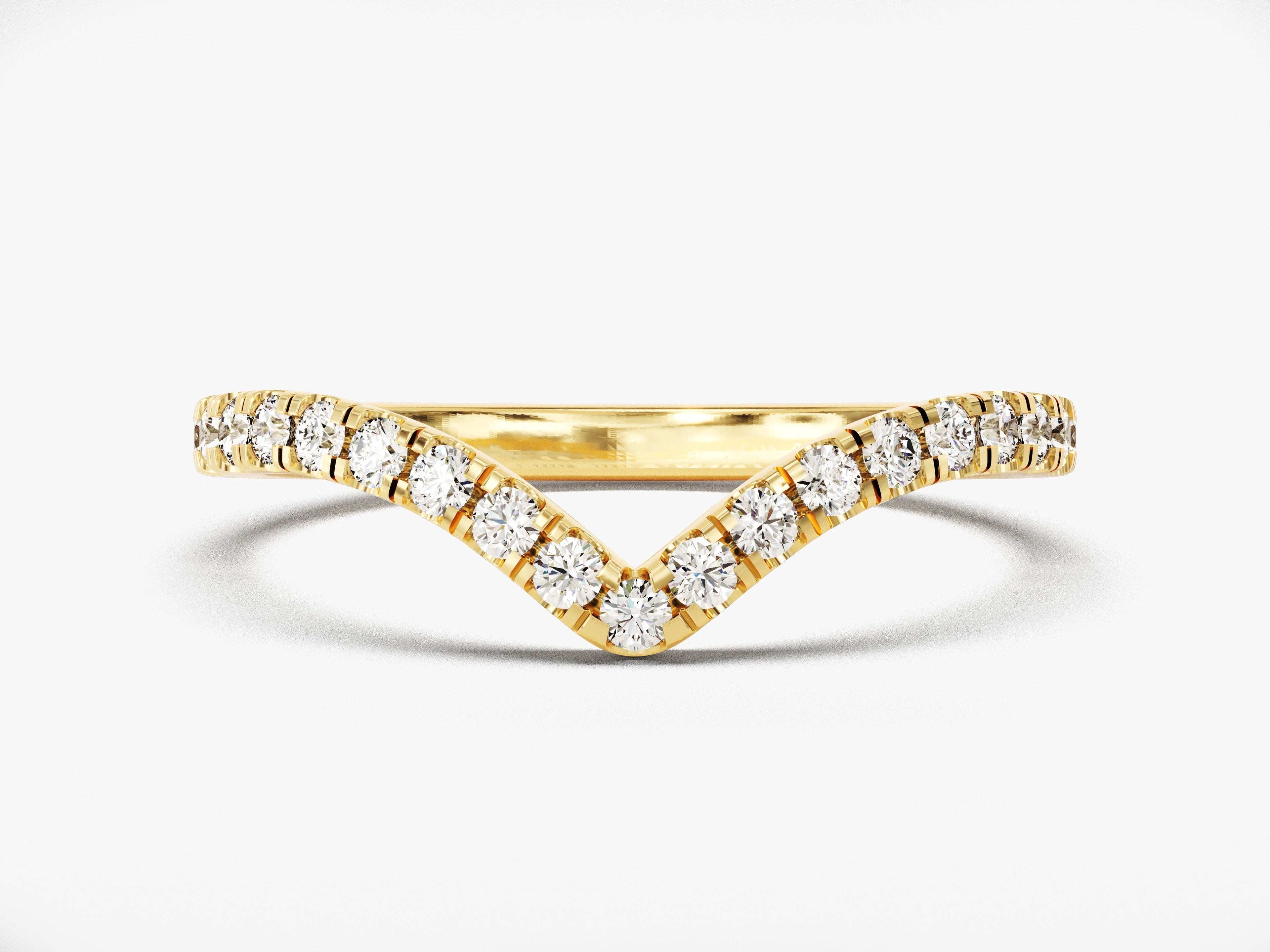 Curved Wedding Band