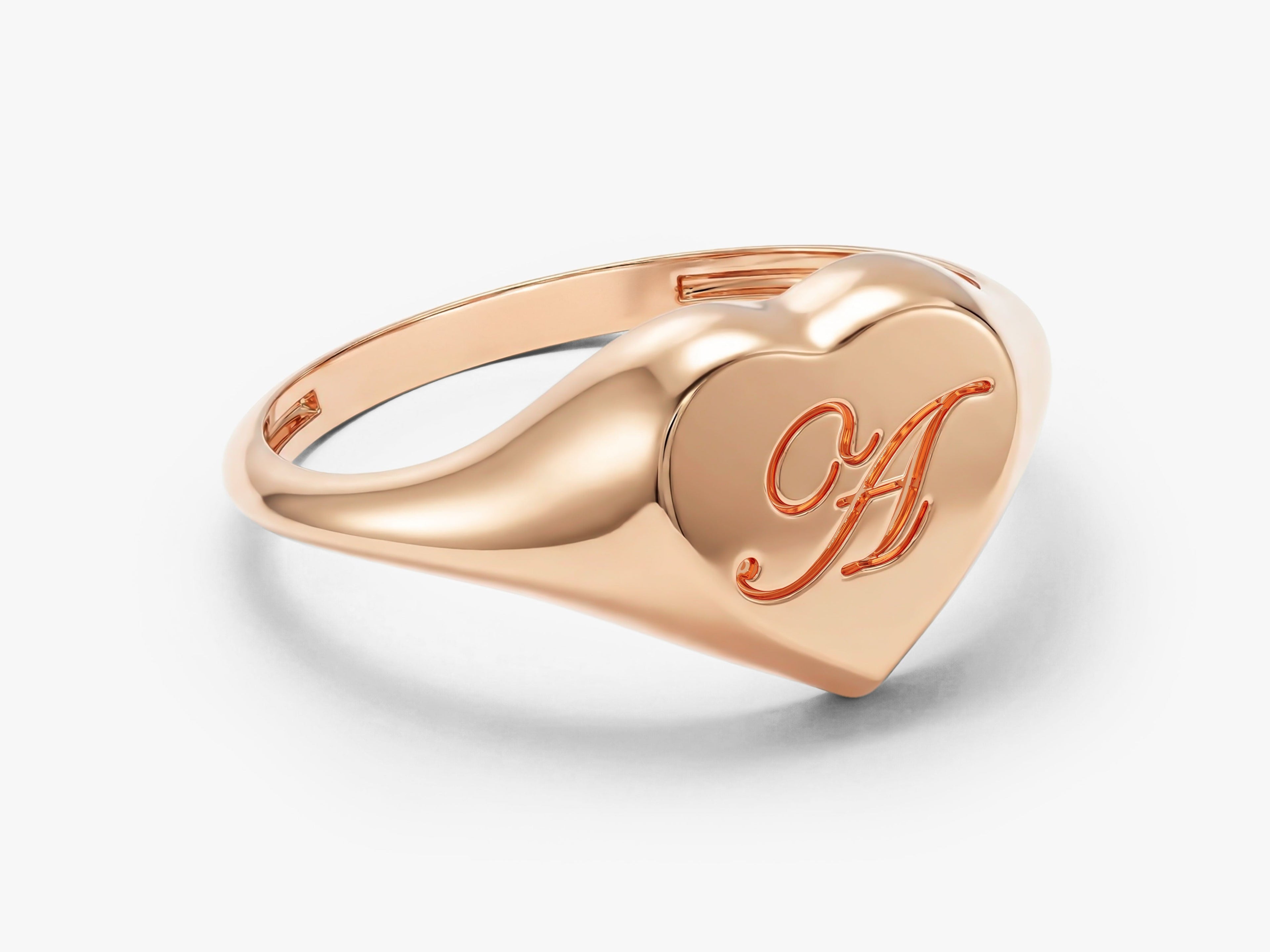 Heart Signet Ring