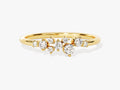 Floating Cluster Wedding Band