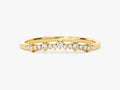 Dainty Curved Wedding Band