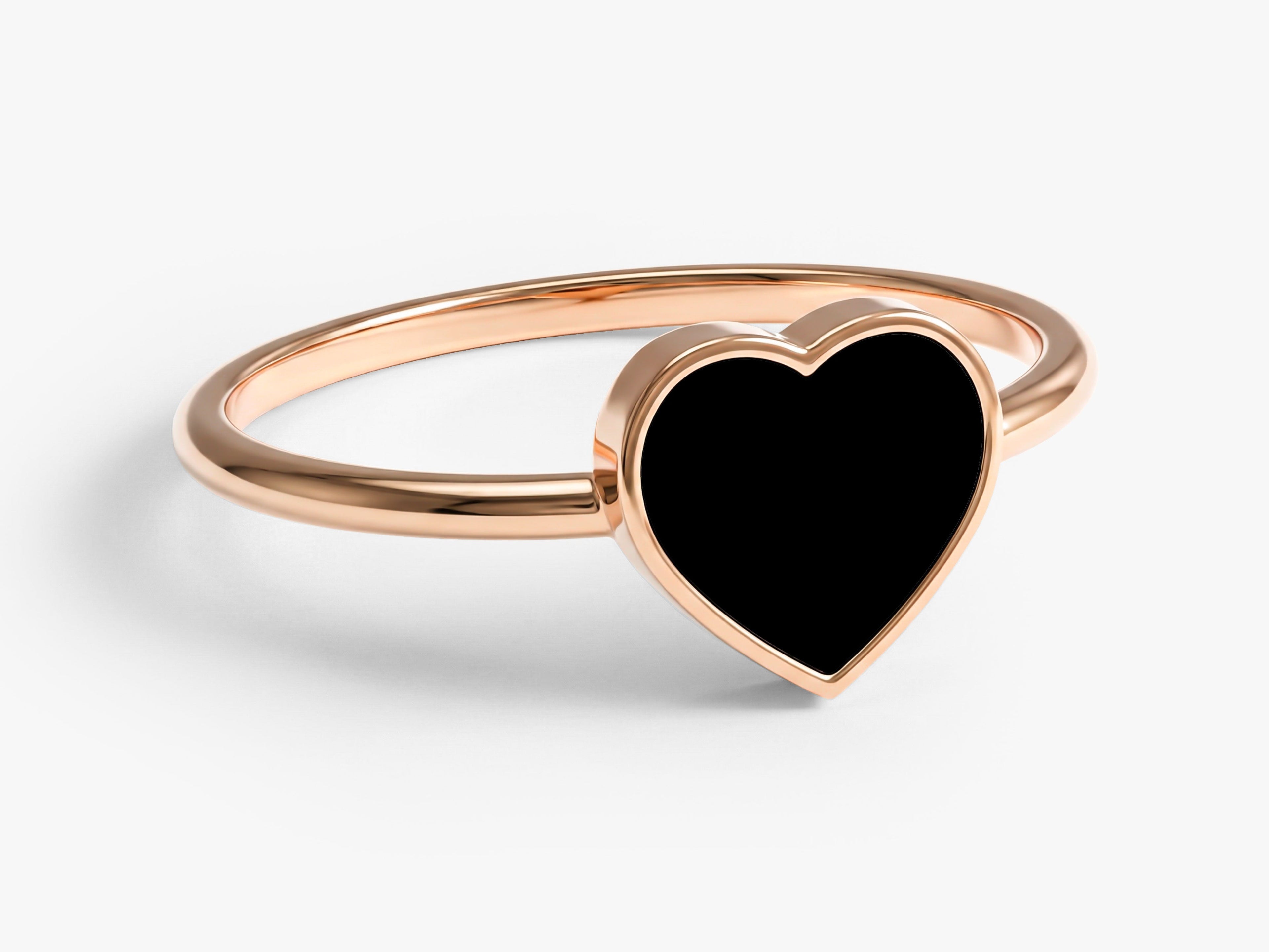 Black Heart Ring