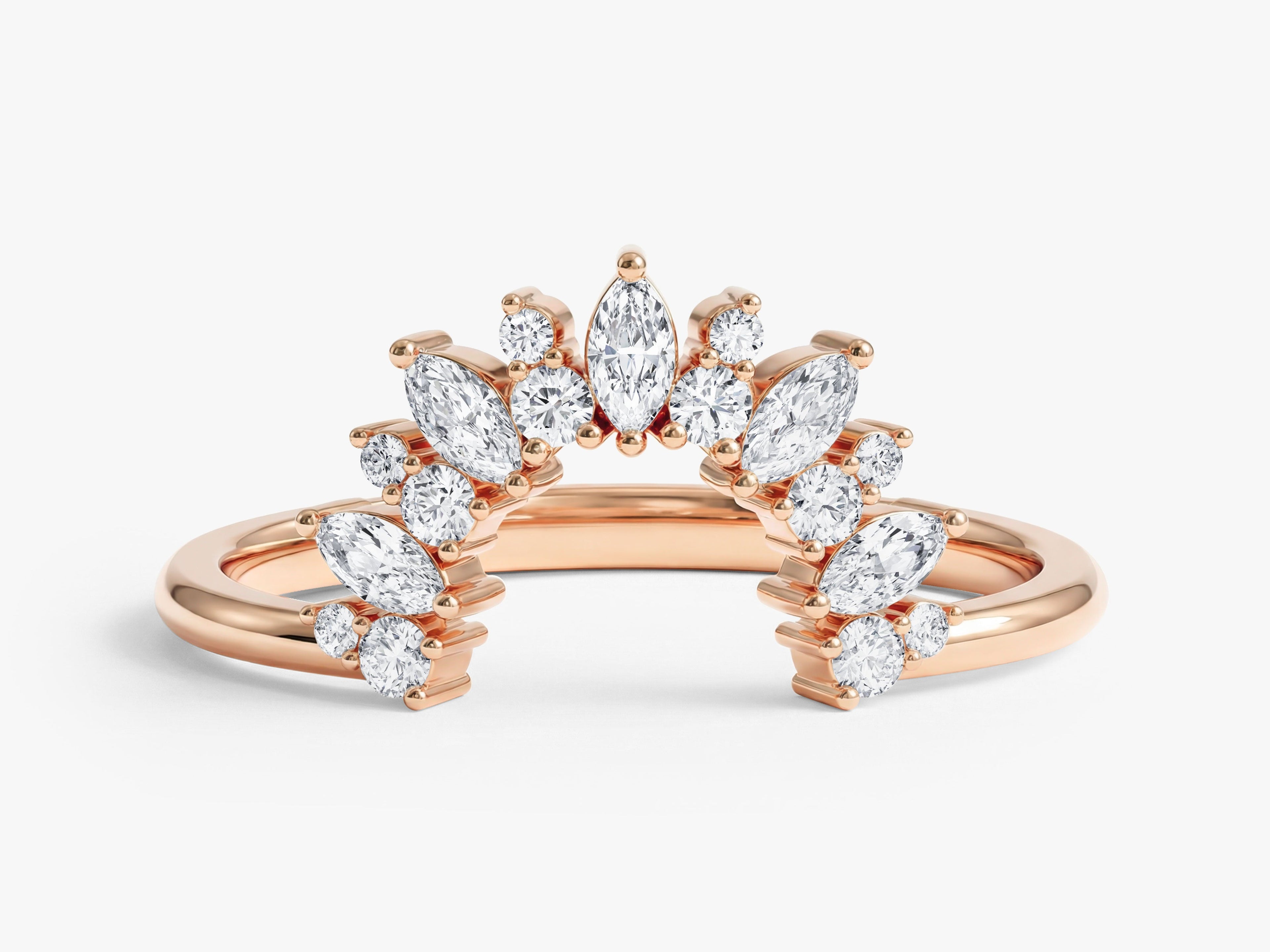 Marquise Crown Ring