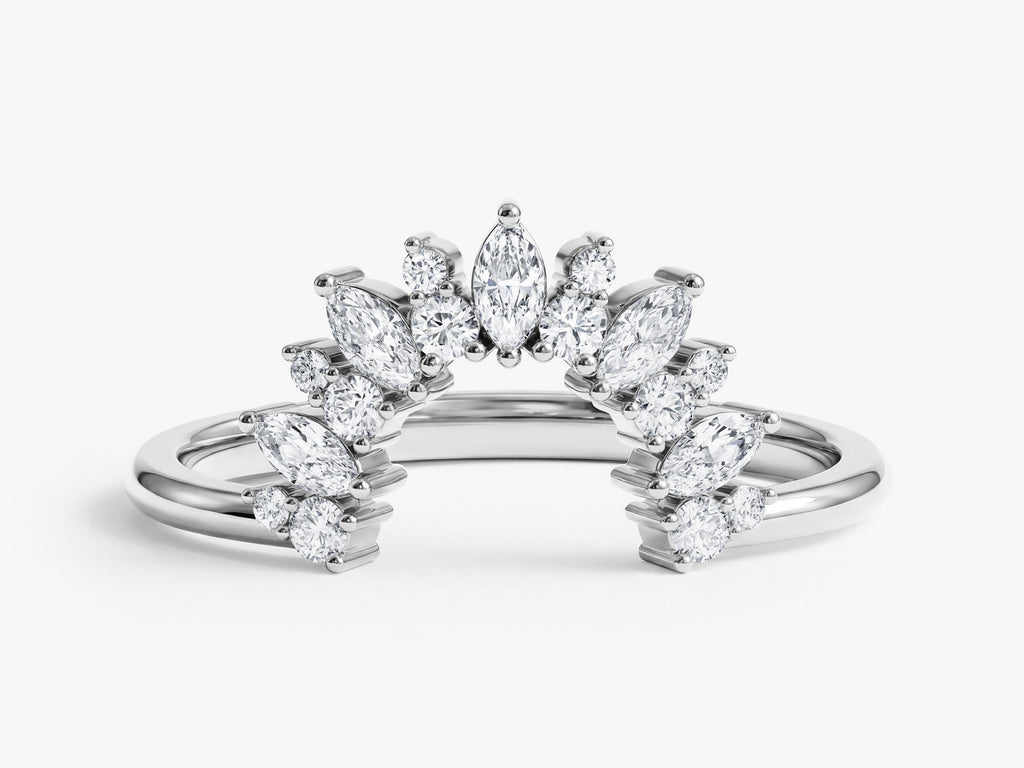 Marquise Crown Ring