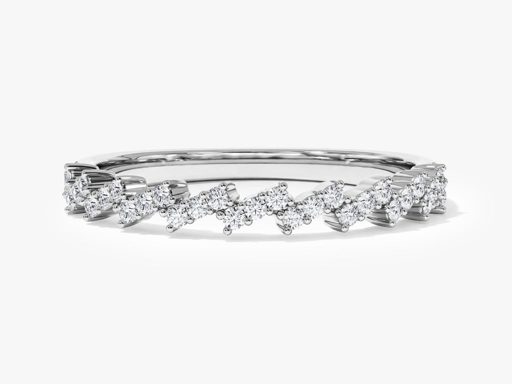 Wavy Round Ring