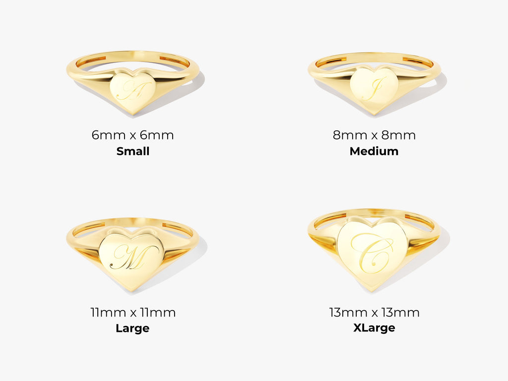 Heart Signet Ring