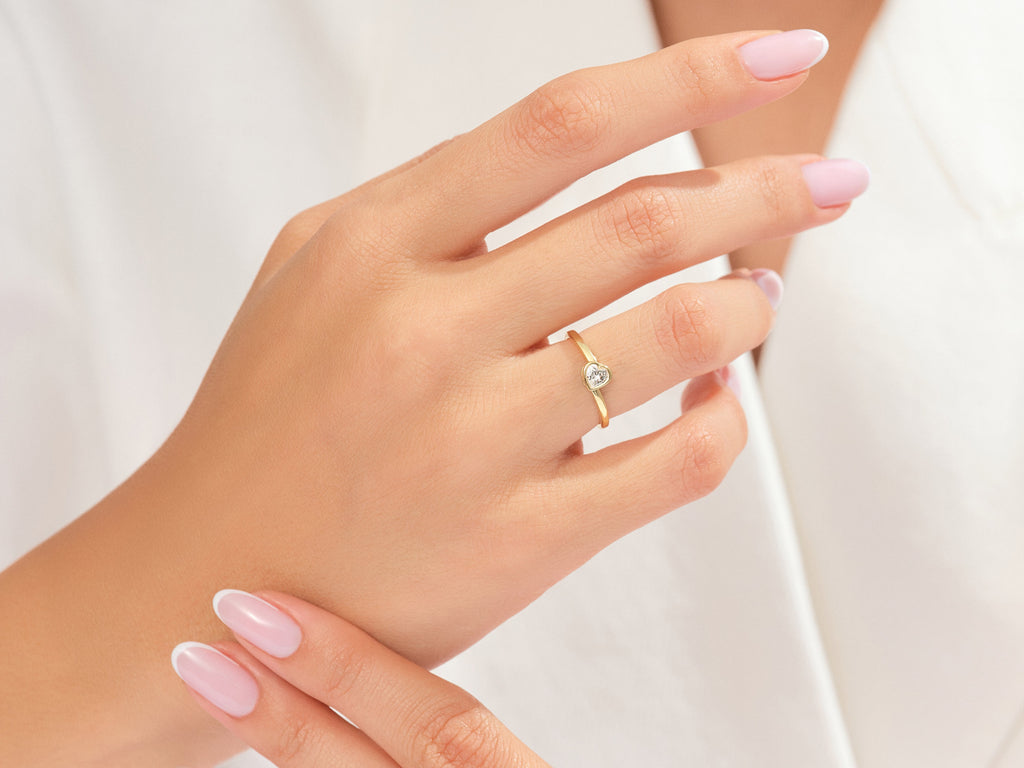 Bypass Heart Promise Ring