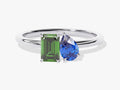 Toi et Moi Birthstone Ring